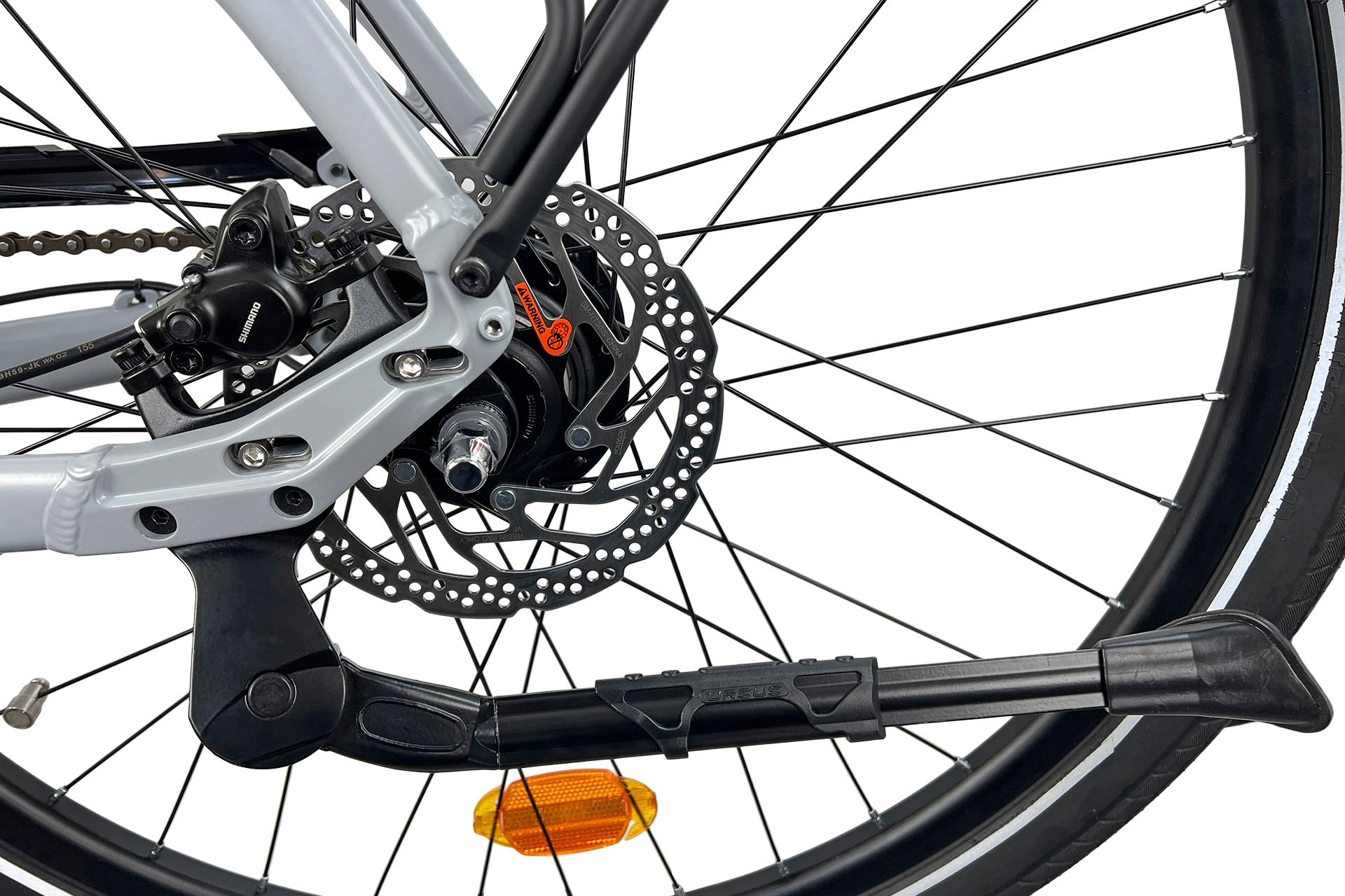 LLobe »CityVenture E-Bike 27,5" Ontario MM, grau« 7 Gang Nabenschaltung Mittelmotor 250 W