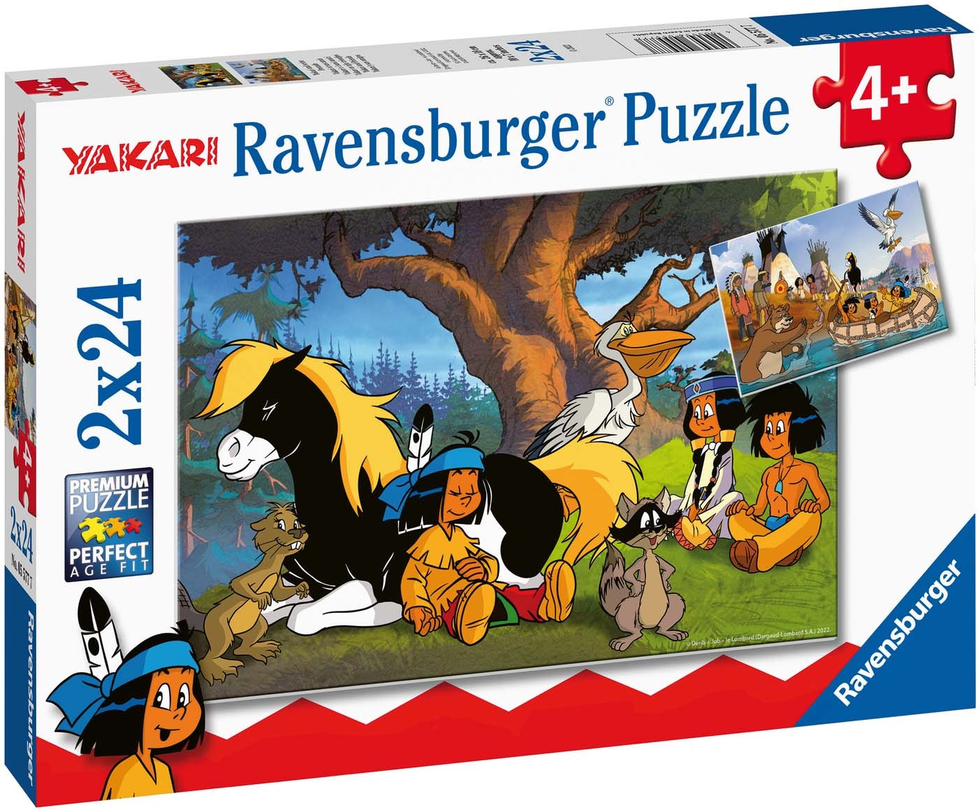 Ravensburger Puzzle Yakari Und Seine Freunde Made In Europe Fsc