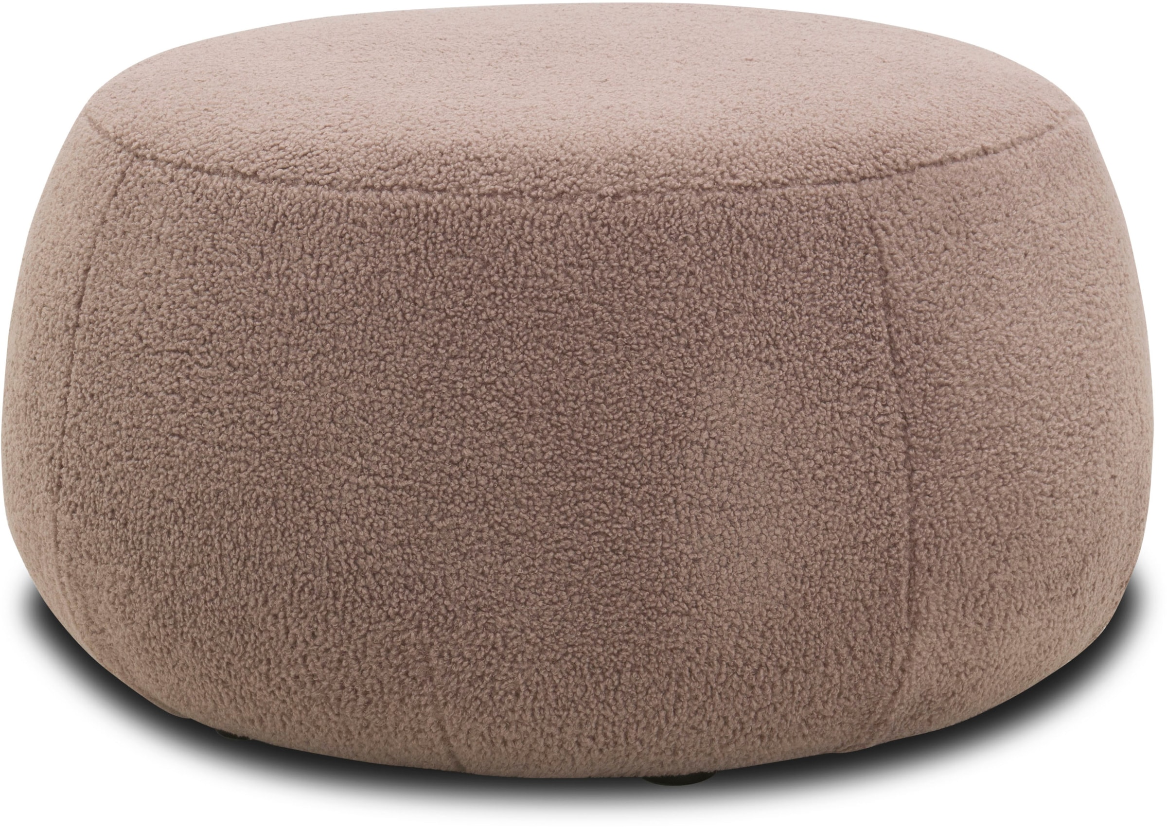 DOMO collection Hocker »800012«, Hocker rund gepolstert günstig online kaufen