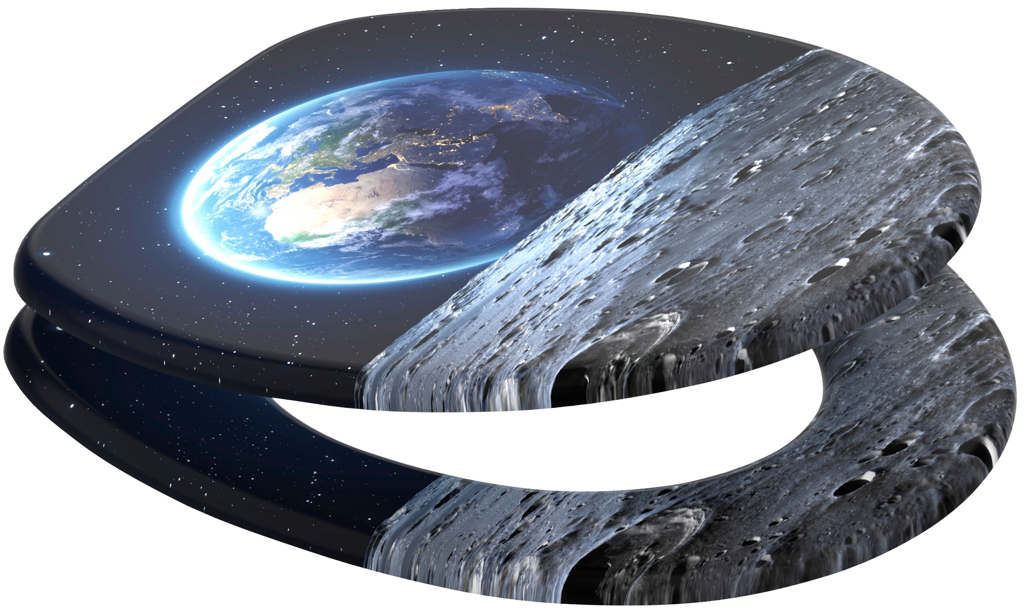 Sanilo WC-Sitz »Earth«, mit Absenkautomatik, BxL: 37,7 x 42,0 - 47,0 cm