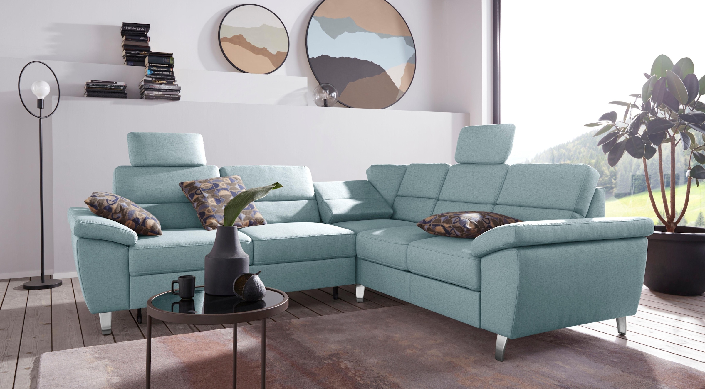 sit&more Ecksofa »Sorano L-Form«, wahlweise mit Bett- und Relaxfunktion, inkl. Bettkasten