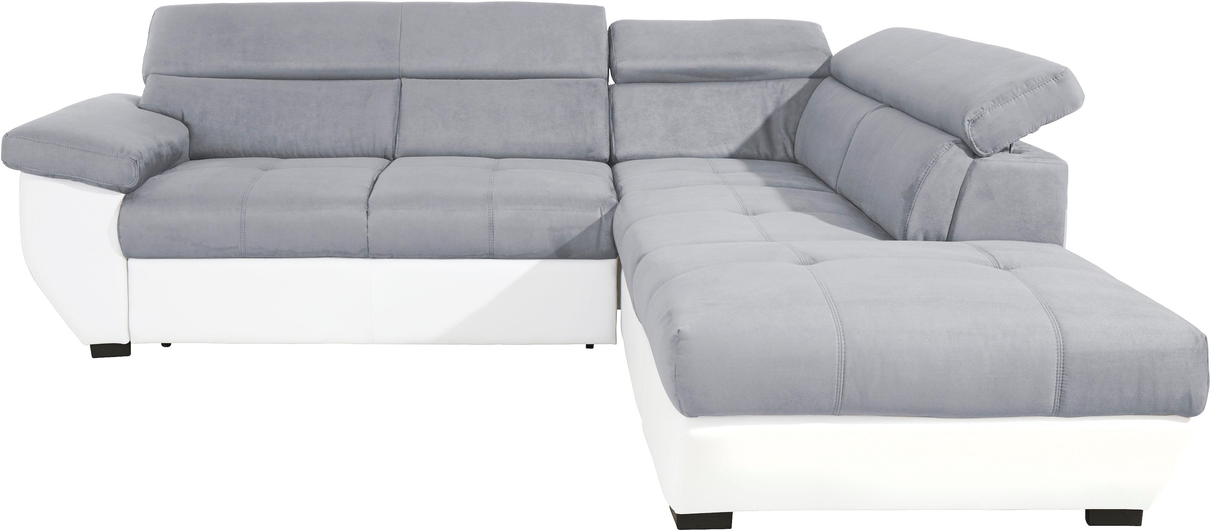 COTTA Ecksofa »Speedway L-Form«, mit Kopfteilverstellung, wahlweise mit Bettfunktion & Bettkasten