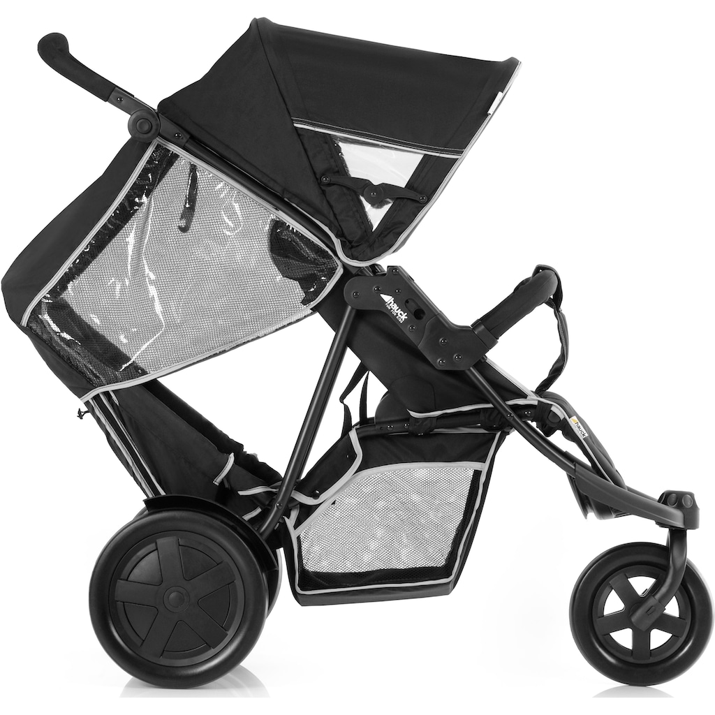 Hauck Geschwisterwagen »Freerider black«, 15 kg