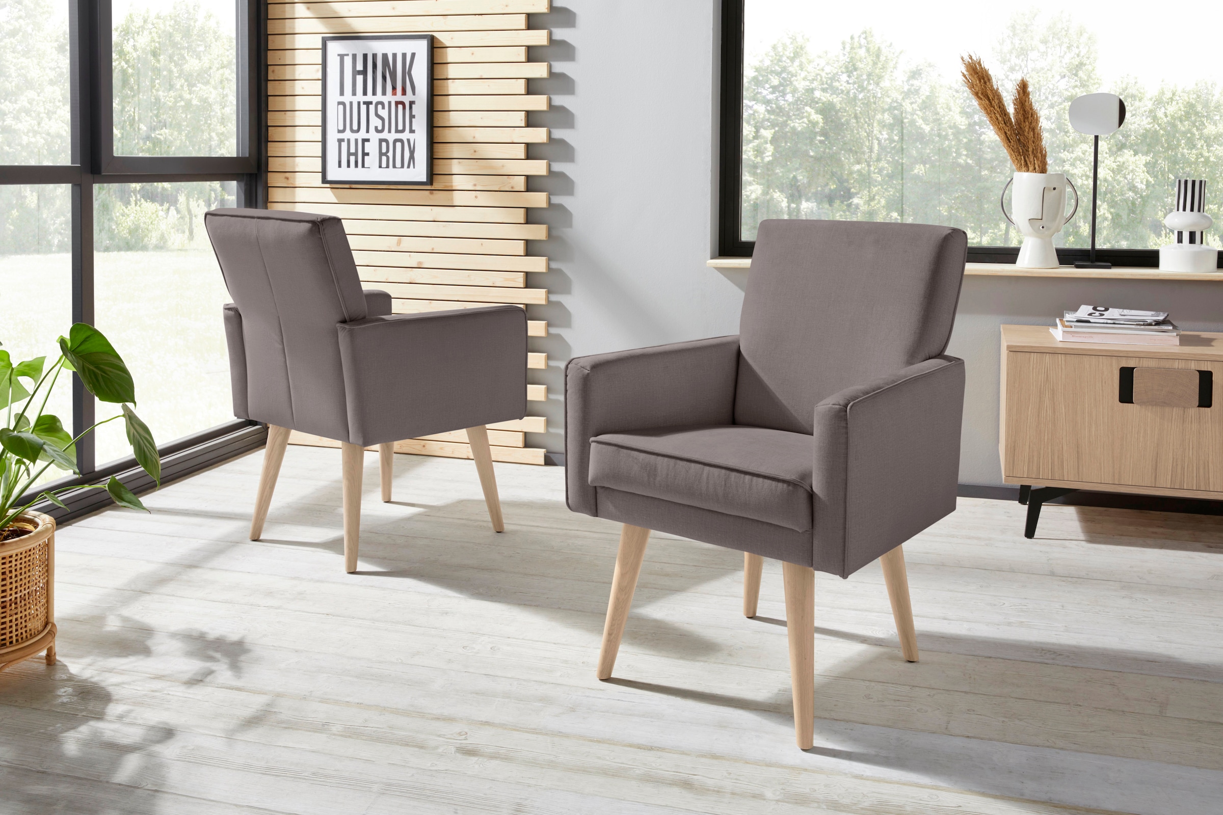 exxpo - sofa fashion Sessel 64 auf Breite Rechnung cm »Lungo«, kaufen