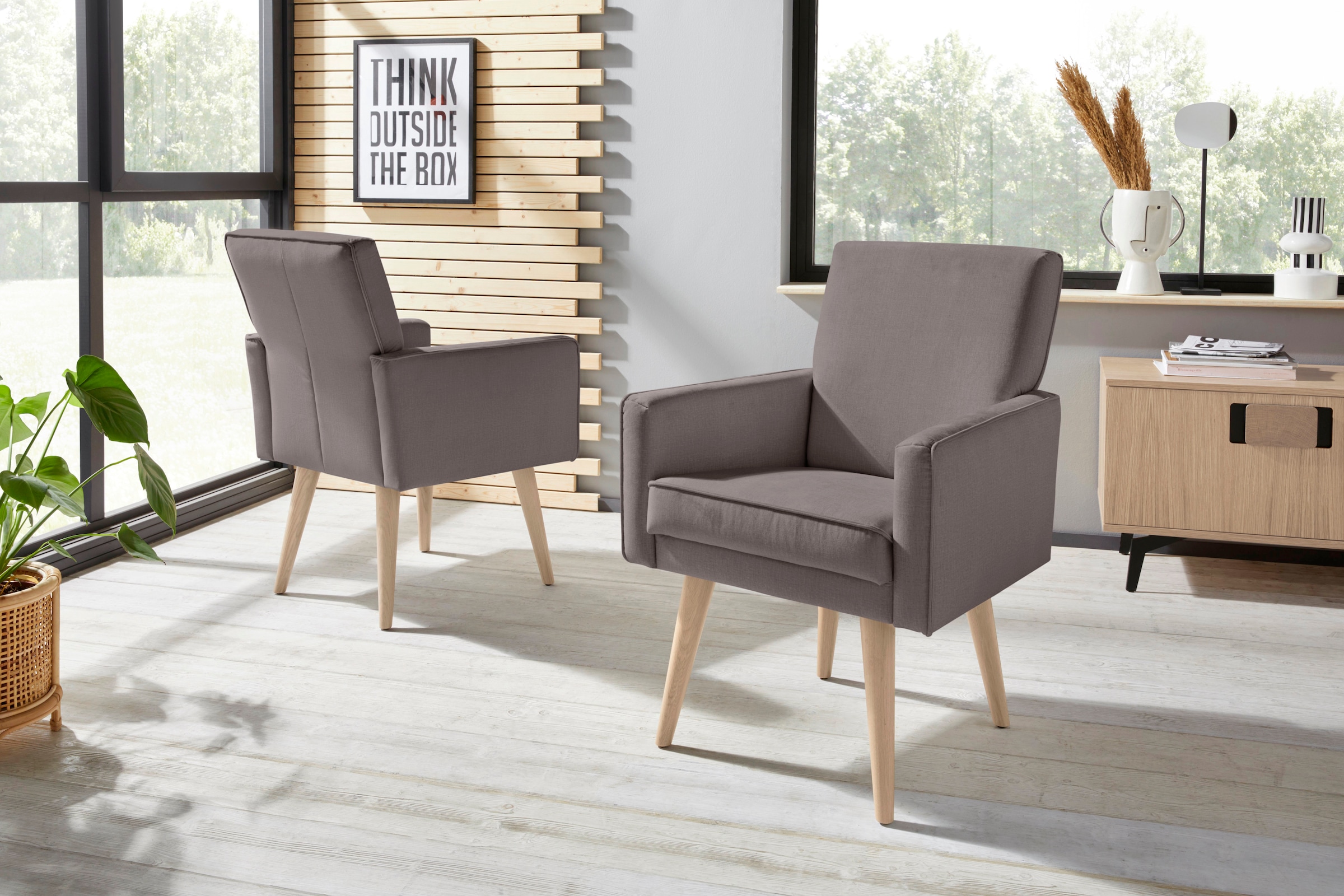 exxpo - sofa fashion Sessel »Lungo«, Breite 64 cm auf Rechnung kaufen