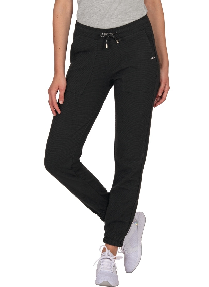Trigema Jerseyhose »TRIGEMA Bequeme Jogginghose mit großen Taschen«, (1 tlg.)