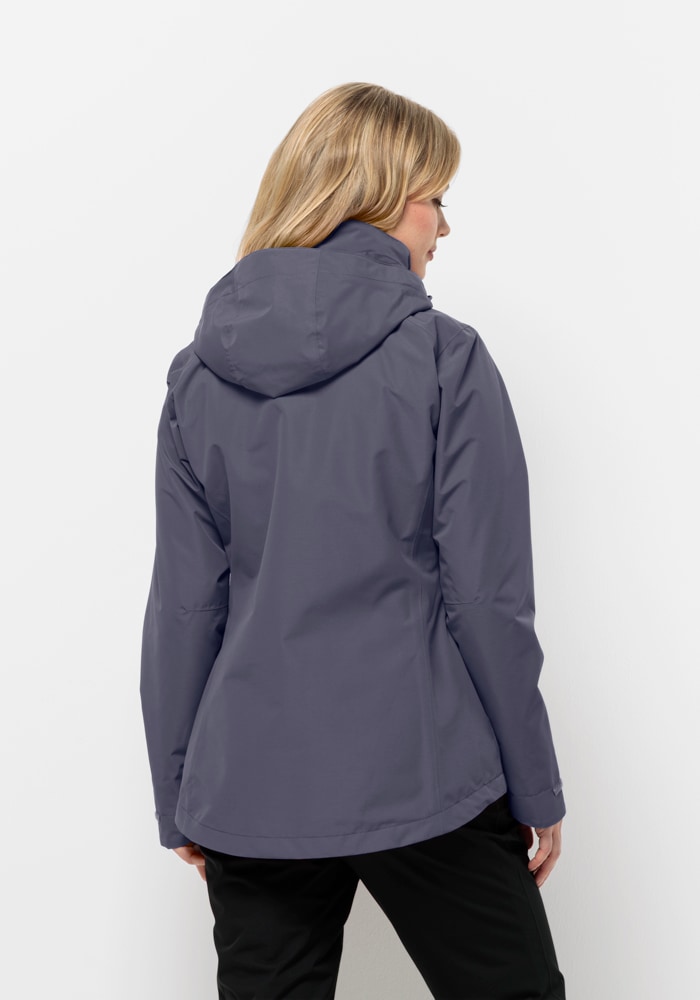 Jack Wolfskin 3-in-1-Funktionsjacke »GEISSHORN 3IN1 JKT W«, (2 teilig), mit Kapuze