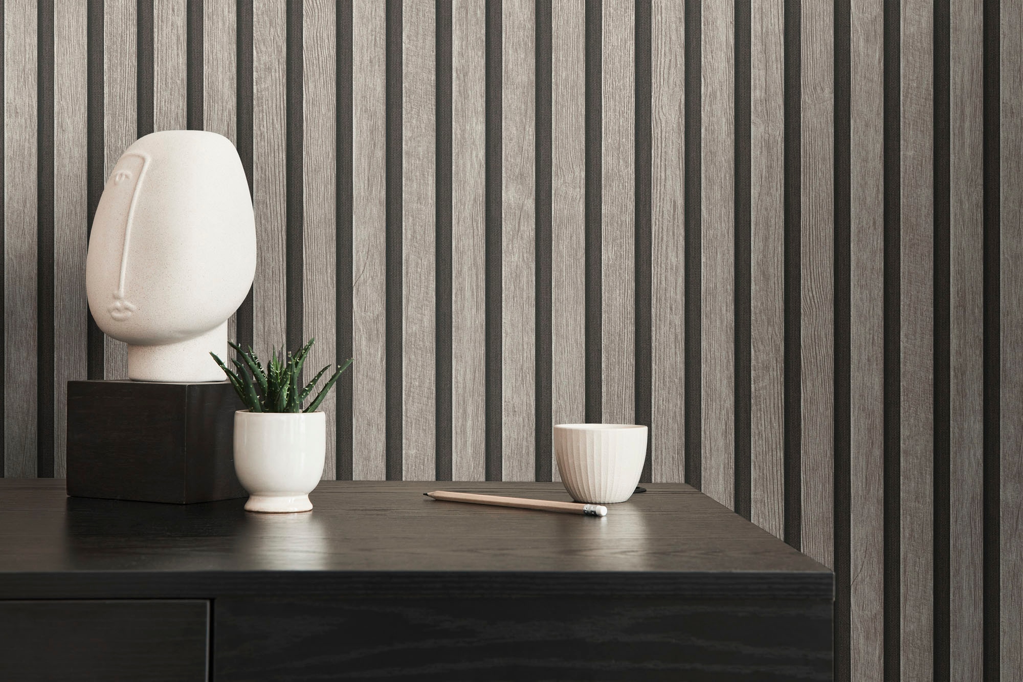 A.S. Création Vliestapete »PrintWalls II Skandinavische Holzpaneele«, matt-gemustert-neutral, Holzoptik Vlies Vlies Wand Tapeten Wohnzimmer Schlafzimmer Küche Optik