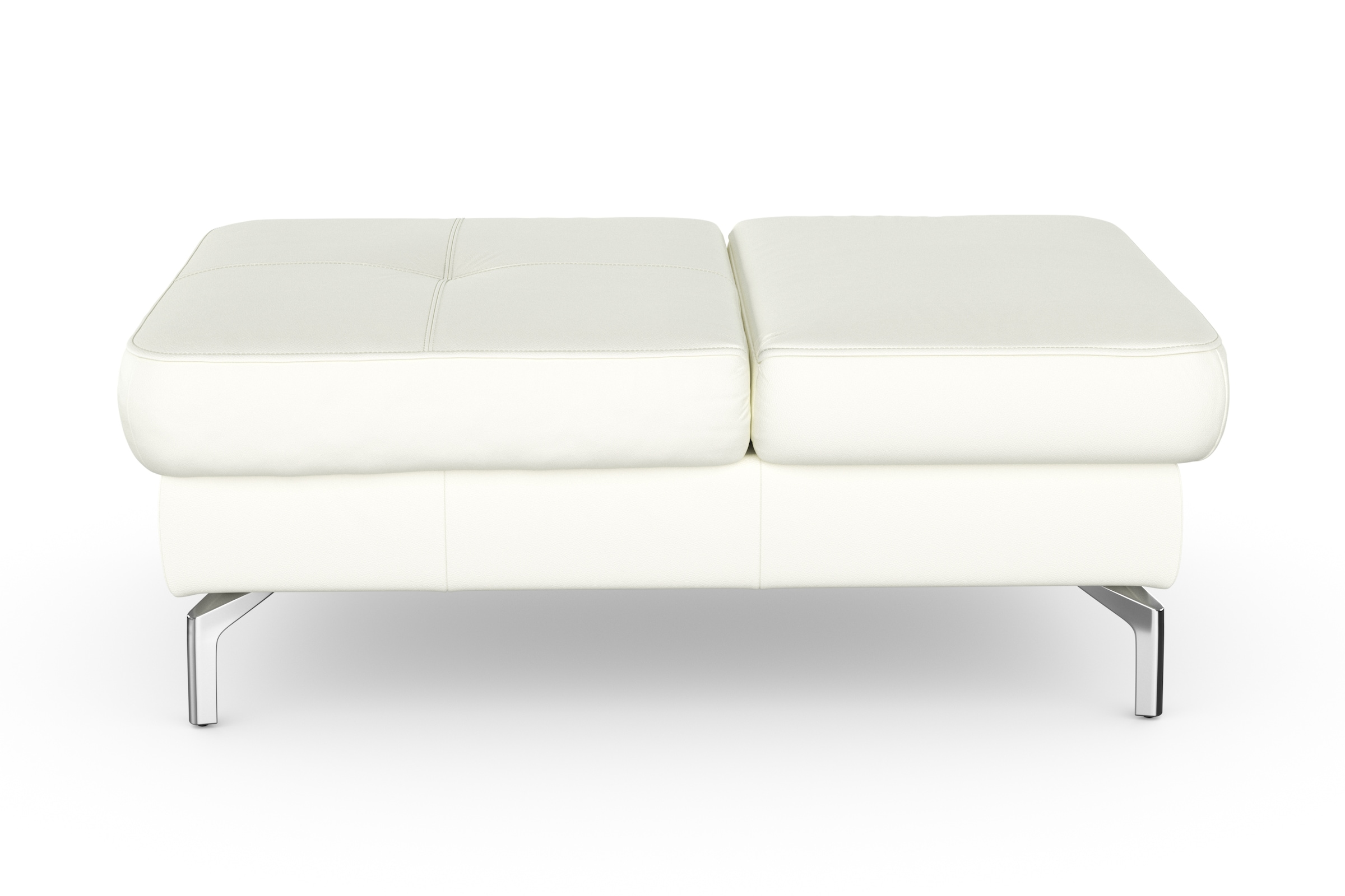 sit&more Hocker »Bendigo«, mit Klappfunktion, Bodenfreiheit 15 cm, wahlweise in 2 Fußfarben