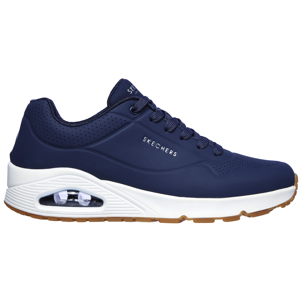 Skechers Sneaker »Uno«, mit Air-Cooled Memory Foam, Freizeitschuh, Halbschuh, Schnürschuh