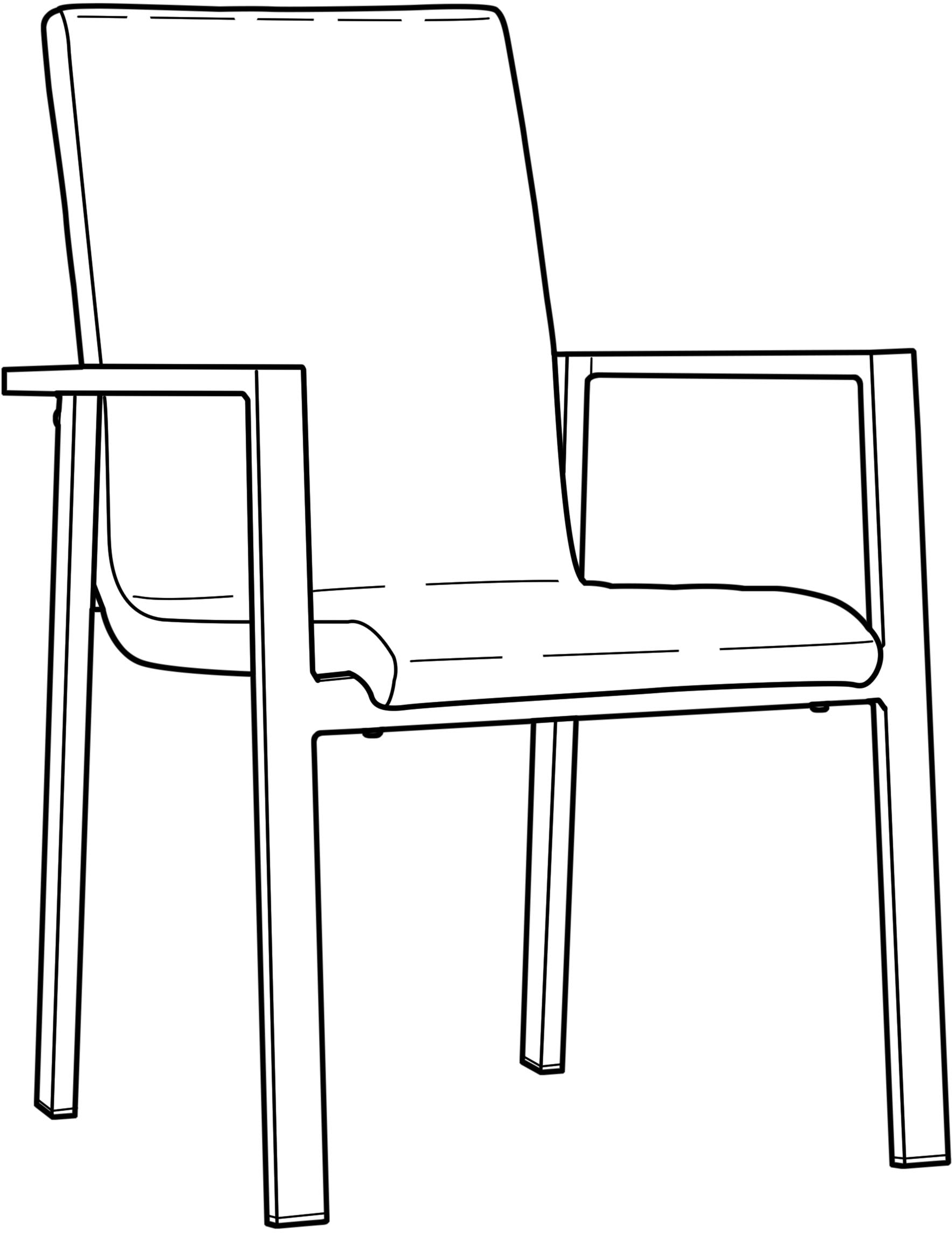 Destiny Garten-Essgruppe »TORINO IMOLA«, (5 tlg., 4x Sessel, 1x Tisch, inkl. Auflagen), Aluminium, Olefin