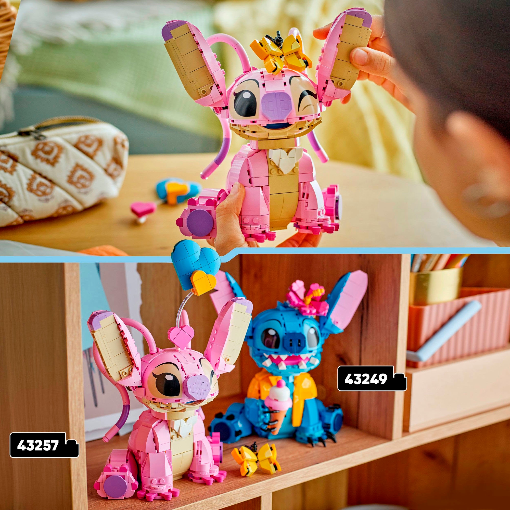 LEGO® Konstruktionsspielsteine »Angel (43257), LEGO Disney Classic«, (784 St.), Made in Europe