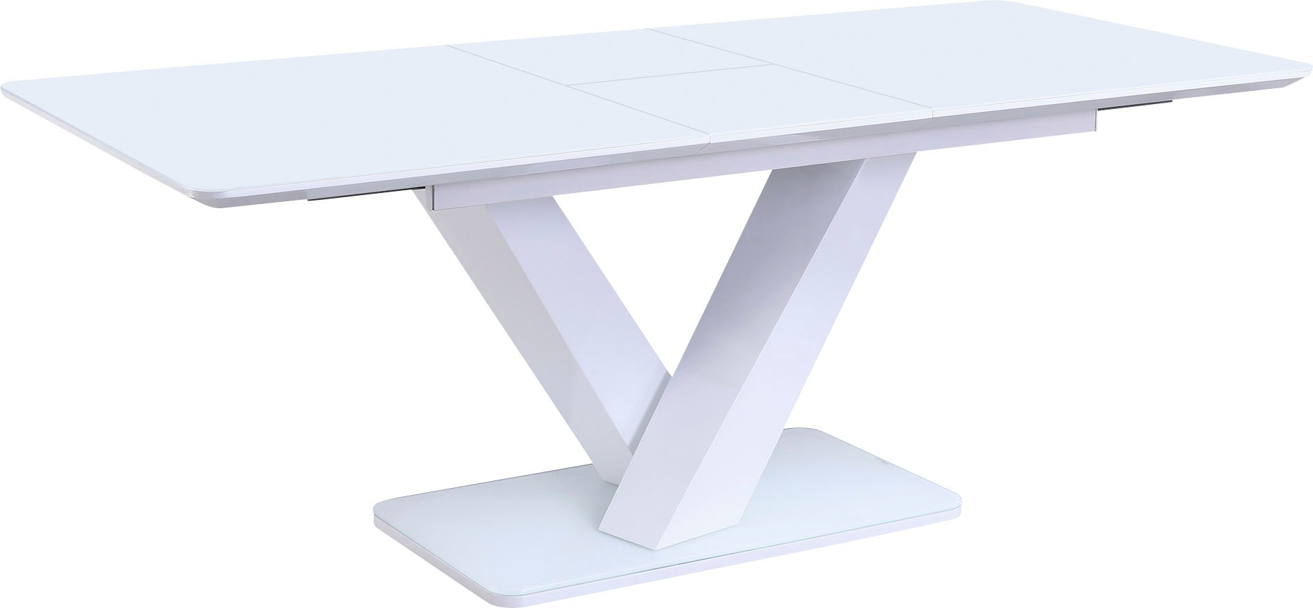 SalesFever Esstisch »Design Esstisch für stilvolles Ambiente« Erweiterbarer günstig online kaufen