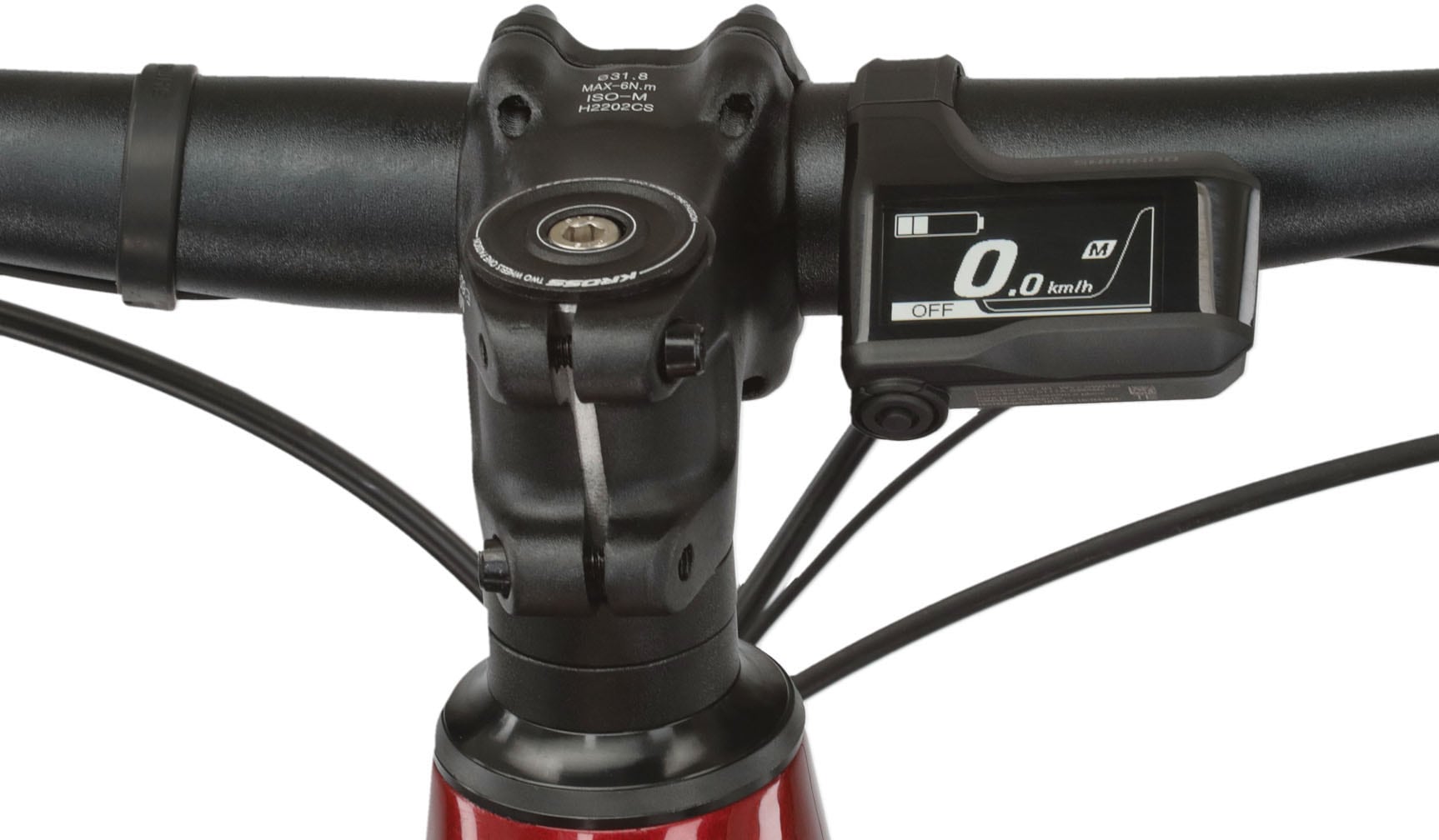 Kross »E-MTB Level Boost 2.0 29 Zoll rot« 11 Gang Shimano DEORE M5100 Schaltwerk Kettenschaltung Mittelmotor 250 W Pedelec, Elektrofahrrad für Damen und Herren, MTB