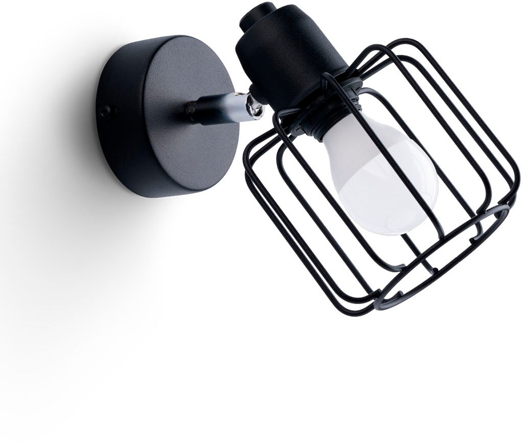 SOLLUX lighting Wandleuchte »BELUCI«, 1 flammig, Leuchtmittel E14   ohne Le günstig online kaufen