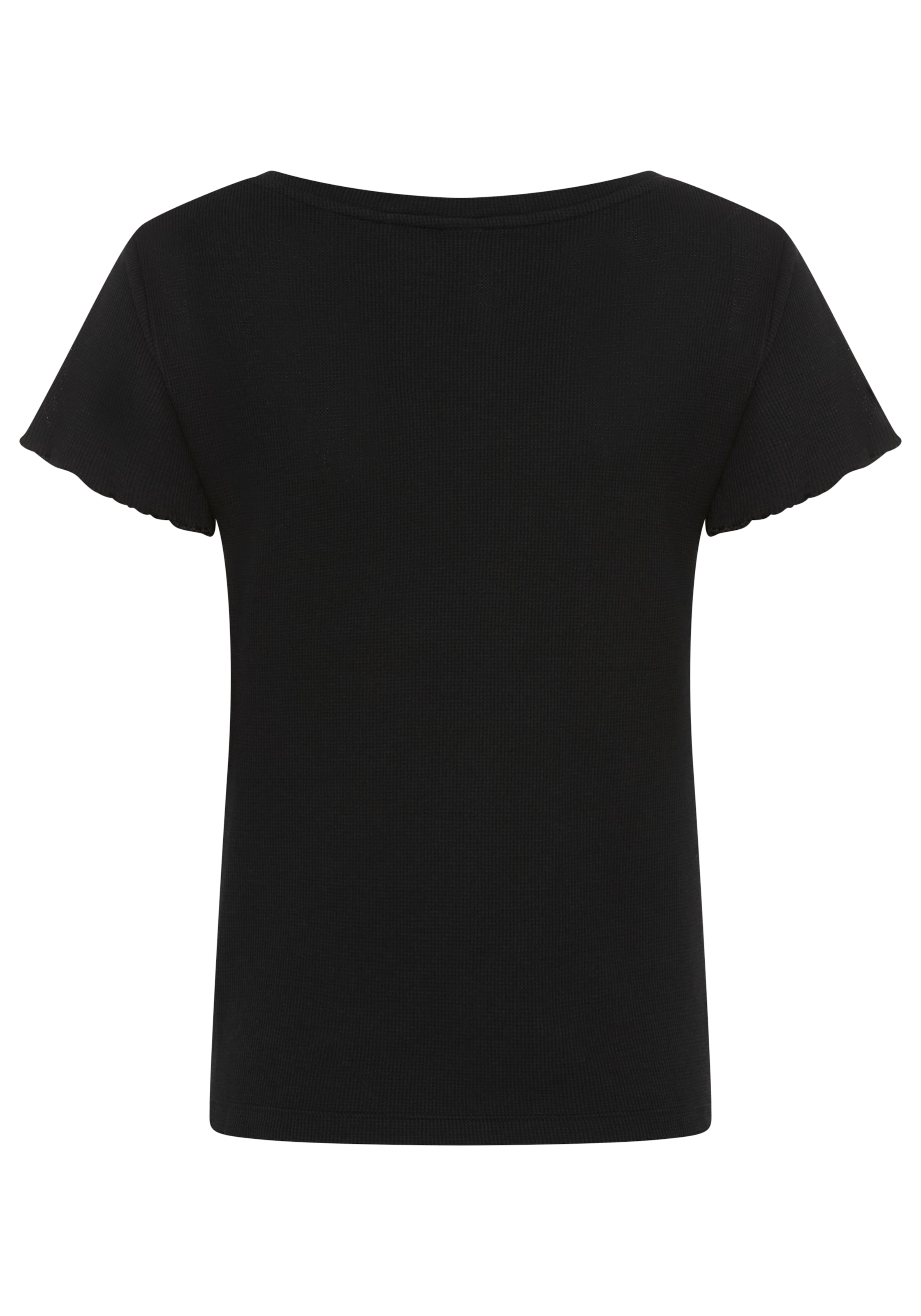 BOSS Pyjamaoberteil »Cosy Waffle_T-Shirt« aus Baumwoll-Mix mit Waffelstruktur