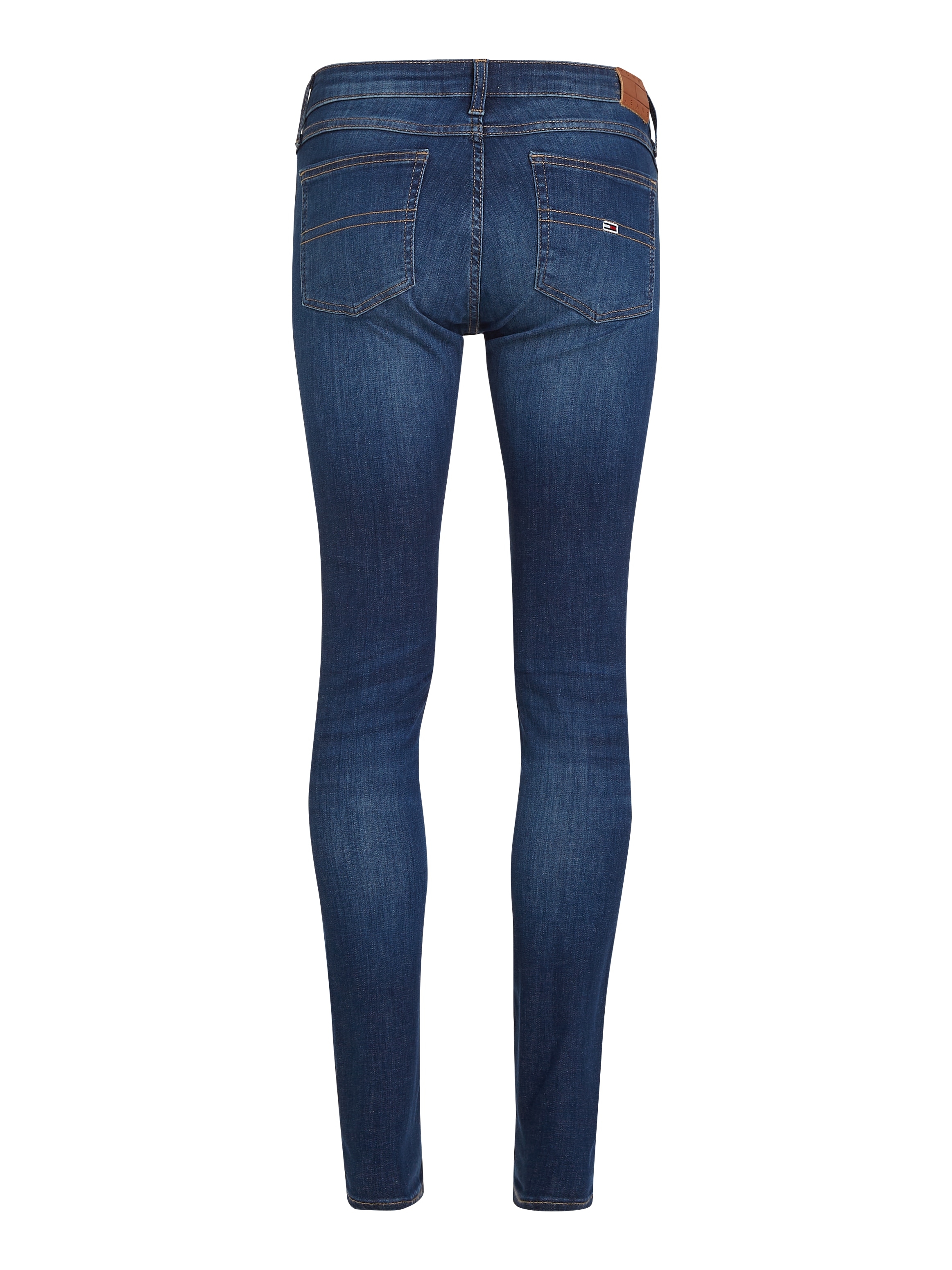 Tommy Jeans Skinny-fit-Jeans »Tommy Jeans Damenjeans Low Waist Skinny«, mit Waschung, Logo-Badge