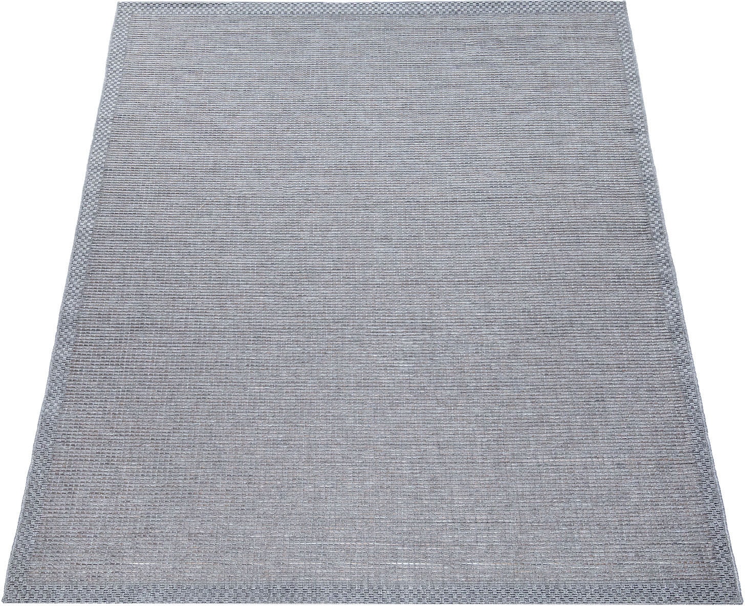 Paco Home Läufer »Quebec 135«, rechteckig, 4 mm Höhe, Teppich-Läufer, Flachgewebe, meliert, In- und Outdoor geeignet