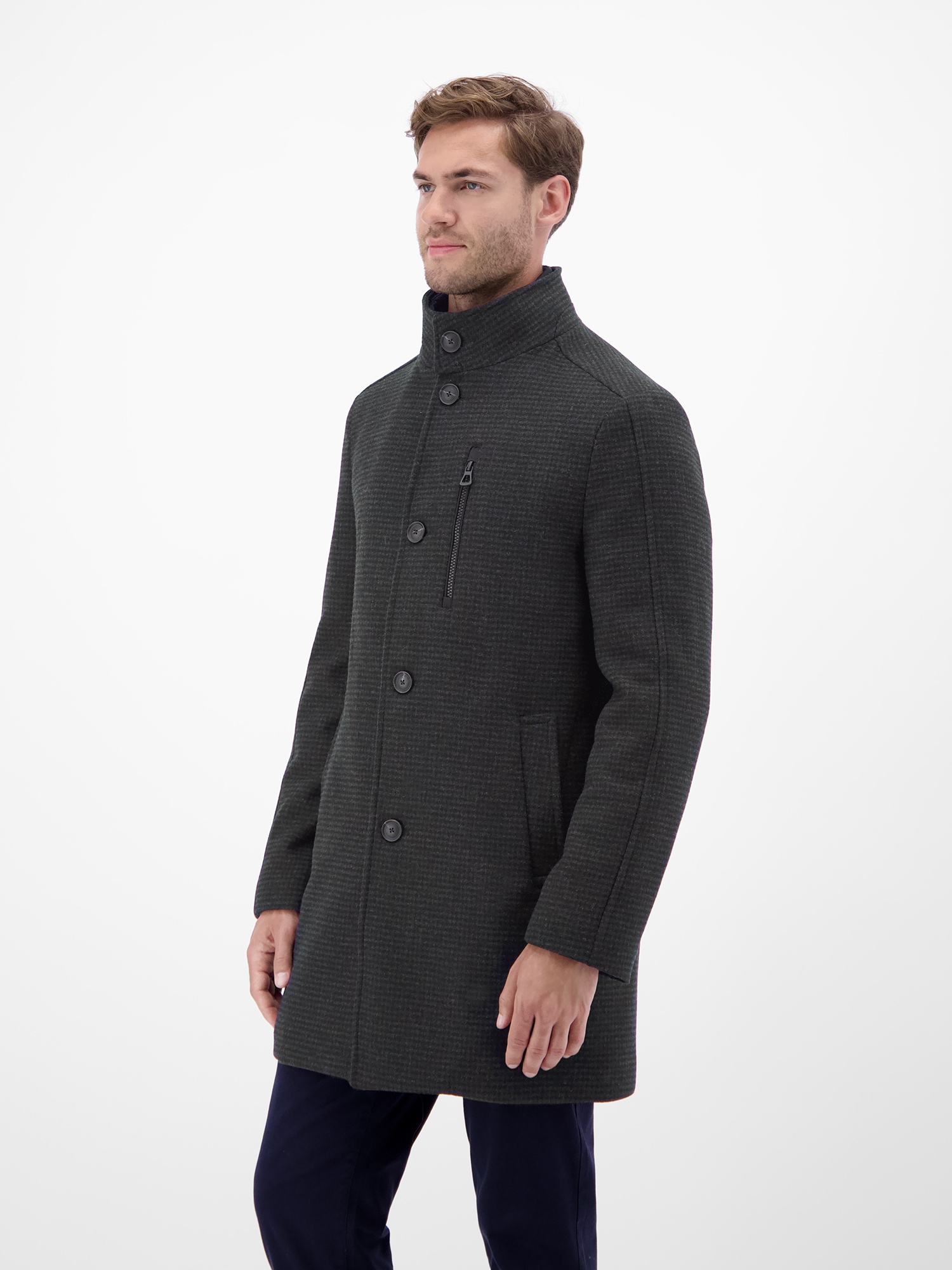 LERROS Wollmantel »Herren Wollmantel«