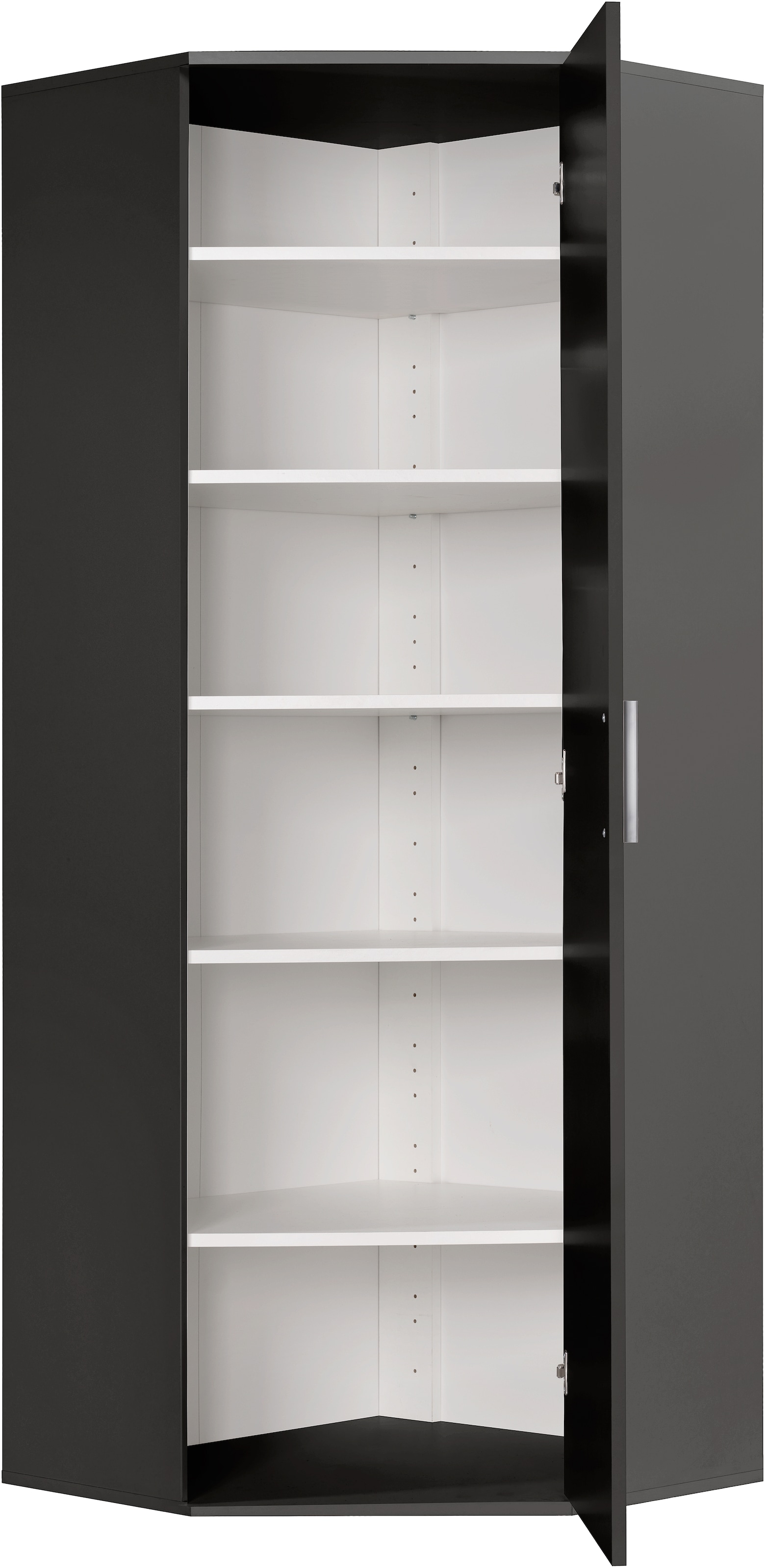 Procontour Mehrzweckschrank »Eckschrank Clara BESTSELLER!«, (OTTOs Choice), Höhe 167cm, mit variabel verstellbaren Einlegeböden