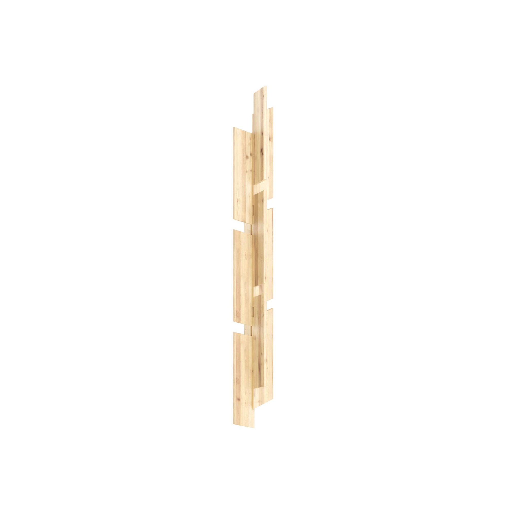 Karup Design Garderobenpaneel »Keeper Wall Rack, praktische Wandgarderobe mit 9 Haken, Made in Europe«, (1 St., (B/H/T: ca 26 x 26 x 166 cm), wandmontiert, vielseitig einsetzbar, FSC®-zertifiziertes Massivholz