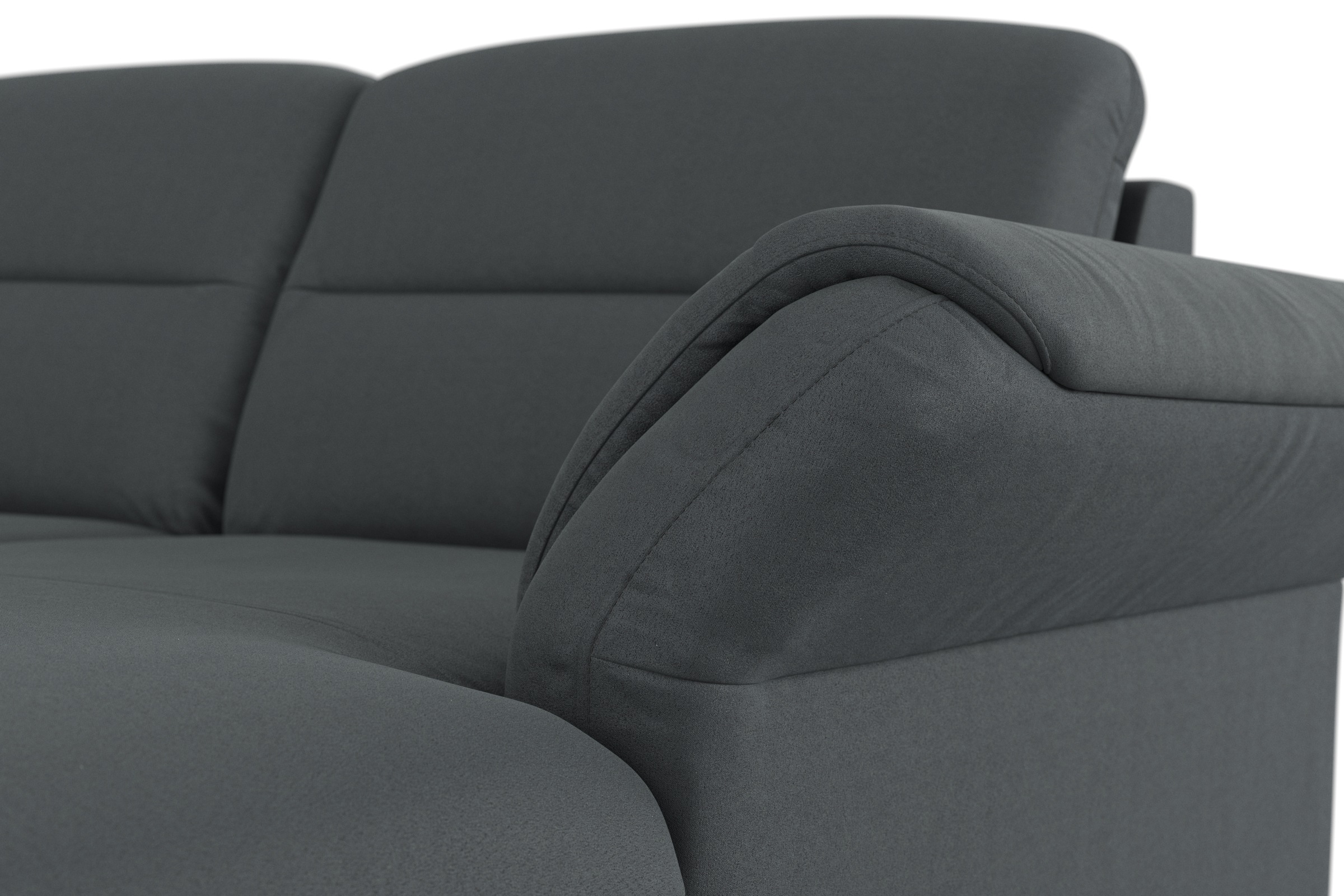 sit&more Wohnlandschaft »Mellum U-Form«, Federkern, wahlweise mit Bettfunktion, Stauraum und Armteilfunktion