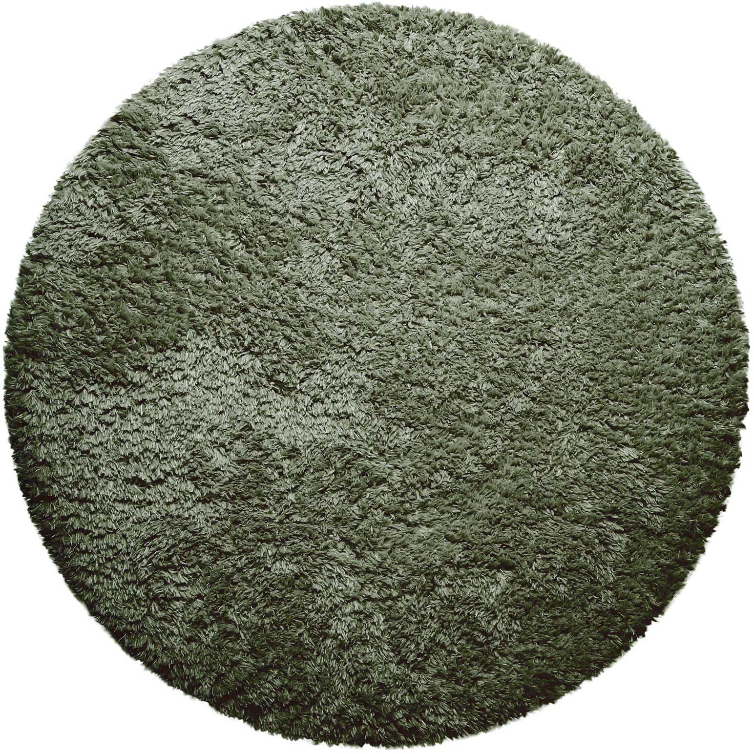 Homie Living Hochflor-Teppich »Matteo HL-0961«, rund, 50 mm Höhe, 100% recy günstig online kaufen