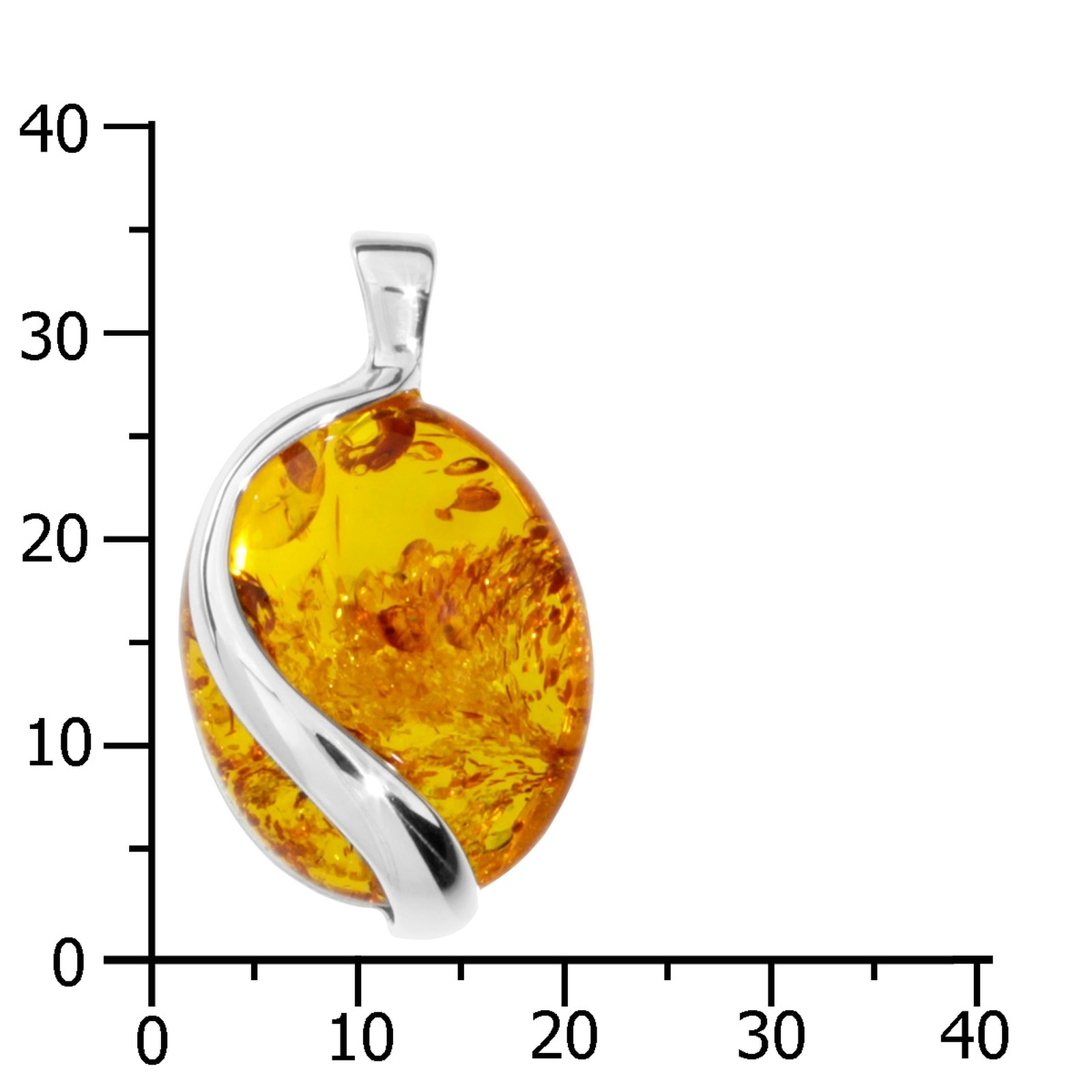 OSTSEE-SCHMUCK Kettenanhänger »Ostsee-Schmuck Anhänger Estefanja Anhänger Estefanja« (1 Stk. tlg.)