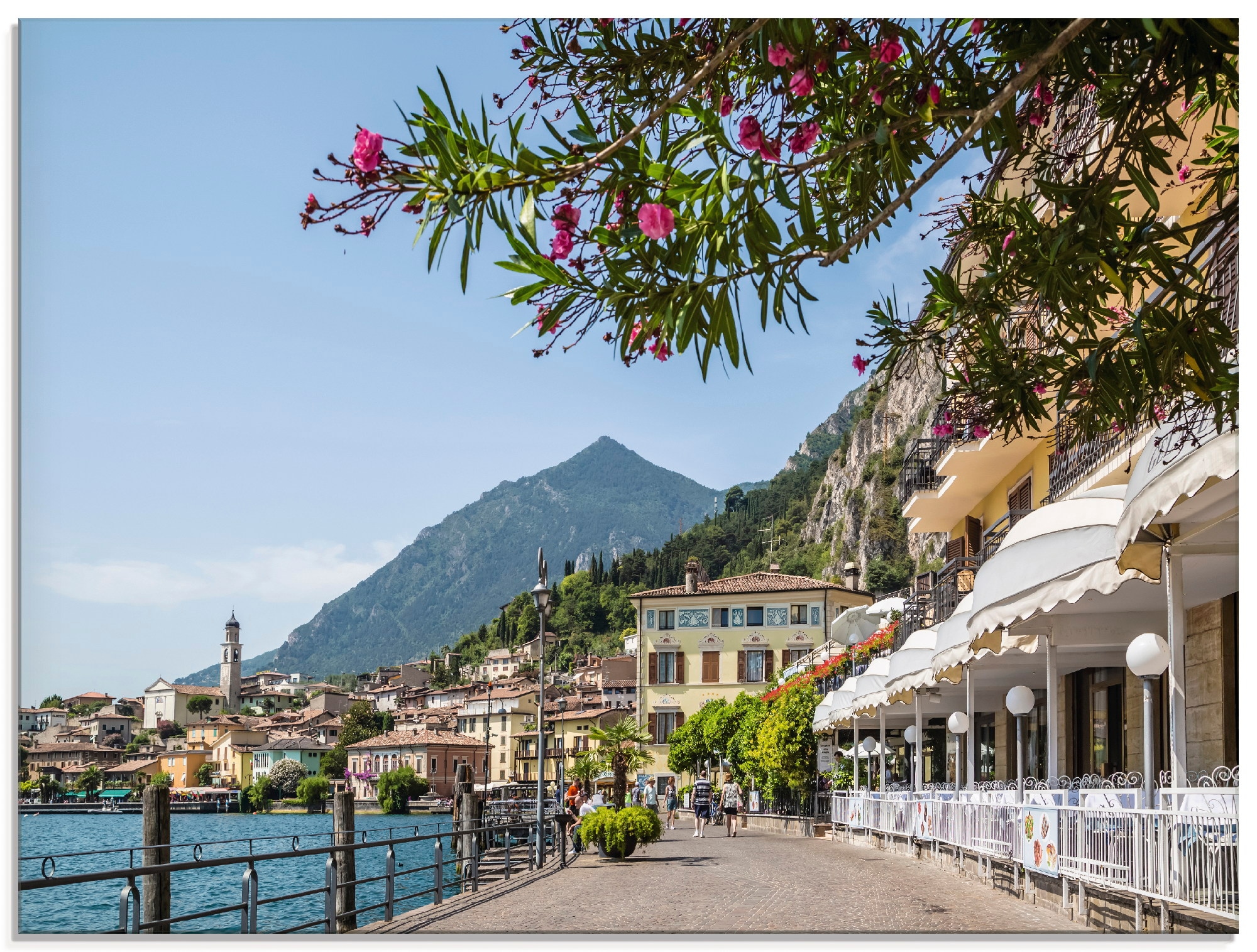 Artland Glasbild »Gardasee Limone sul Garda« Europa 1 Stk. tlg. in verschie günstig online kaufen
