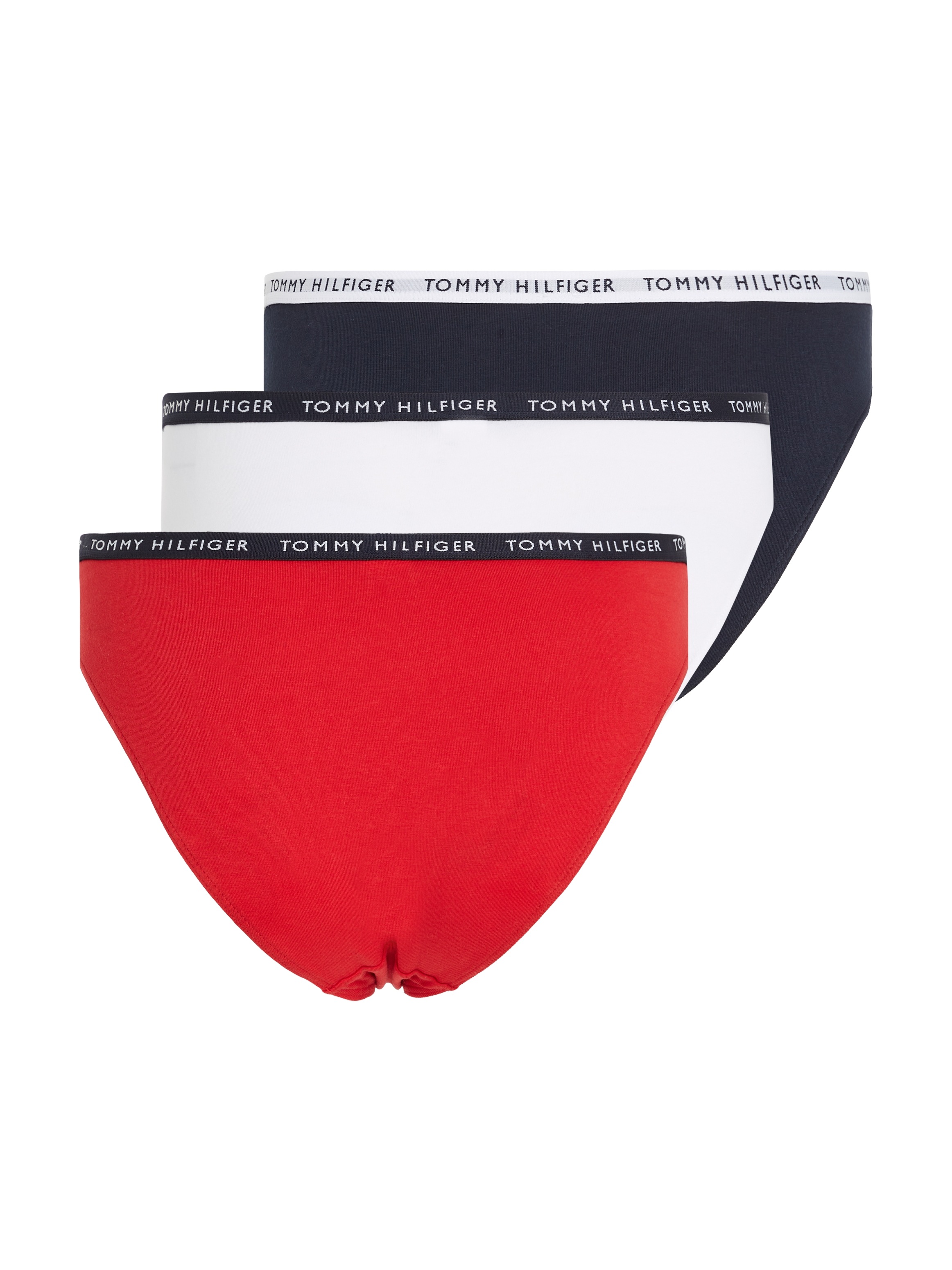 Tommy Hilfiger Underwear Bikinislip, (3 St.), mit schmalem Logobündchen