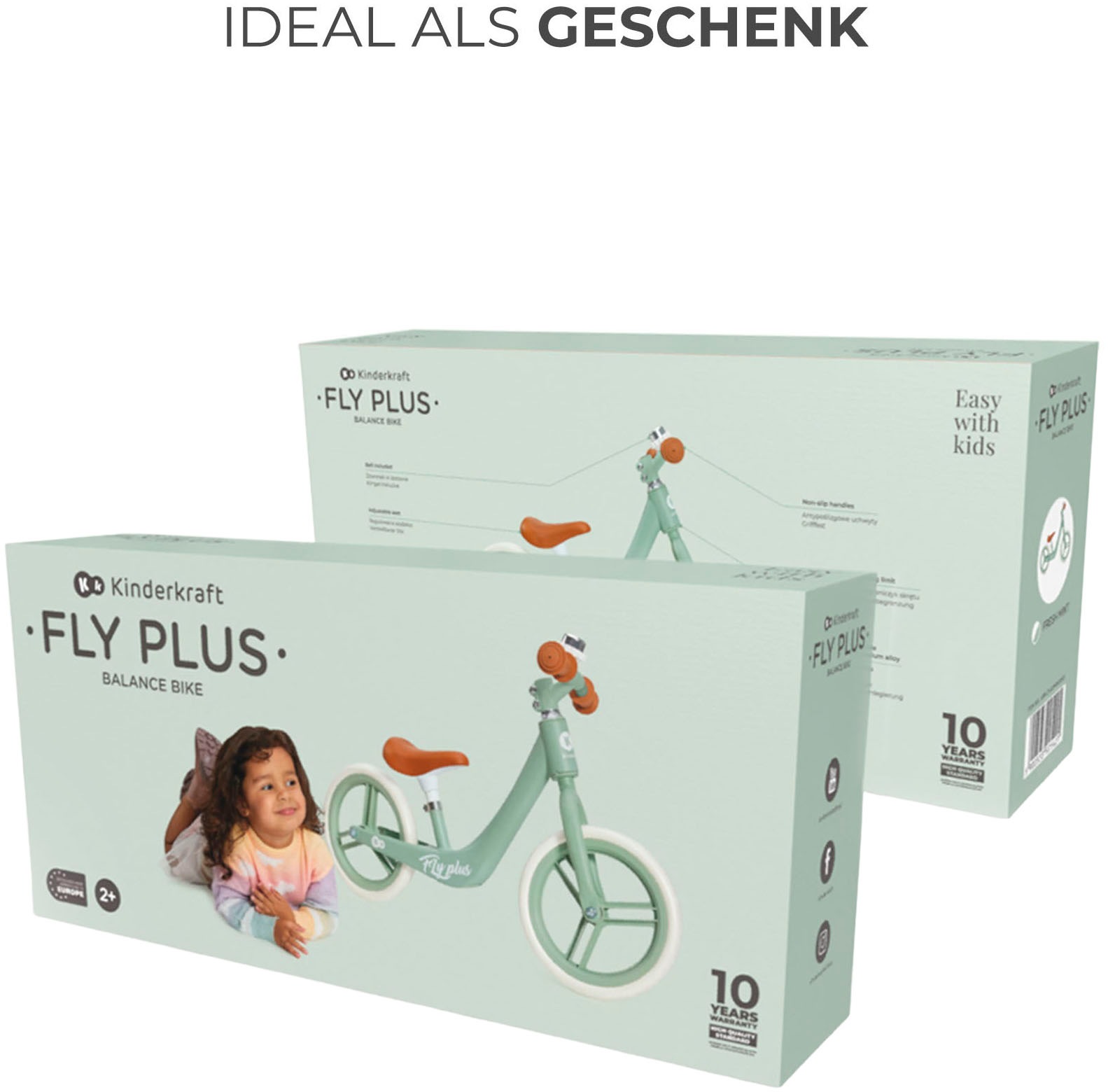 Kinderkraft Laufrad »FLY PLUS«