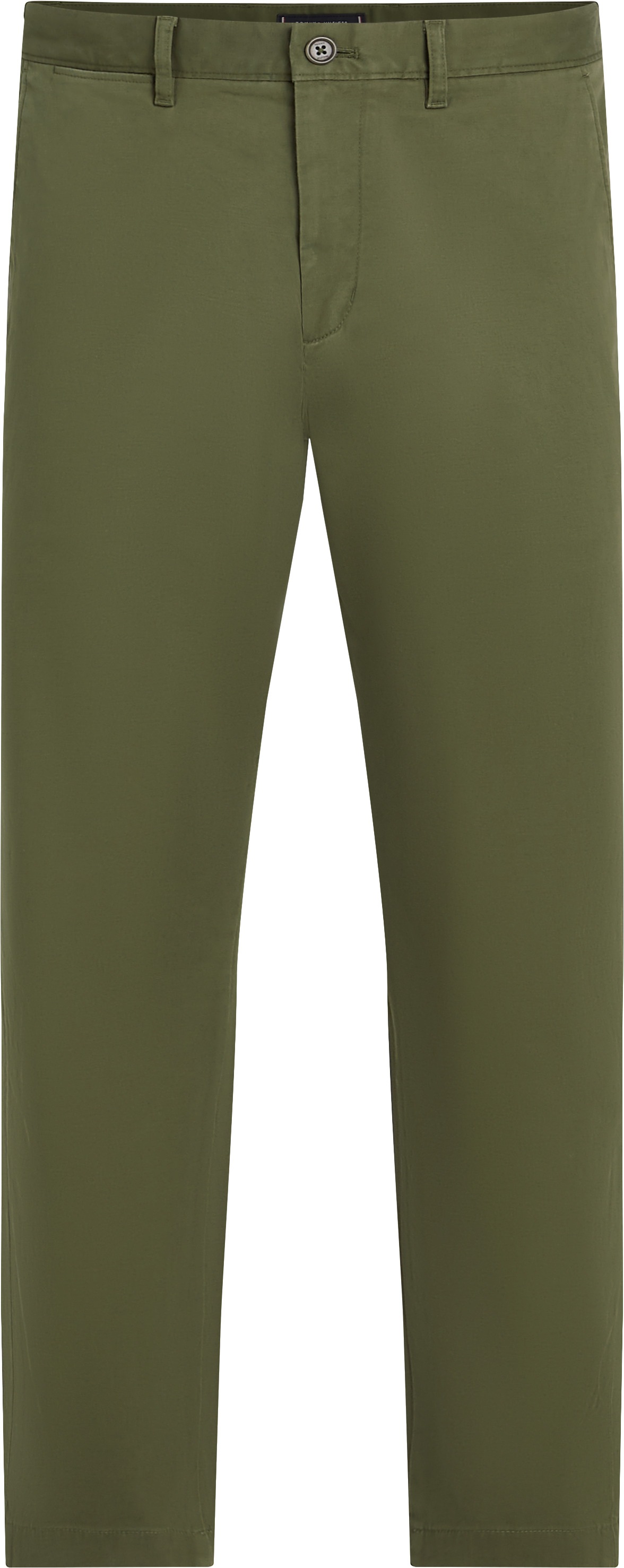 Tommy Hilfiger Chinohose »DENTON CHINO SATIN«, mit Gesäßtaschen mit Knopf, Logostickerei