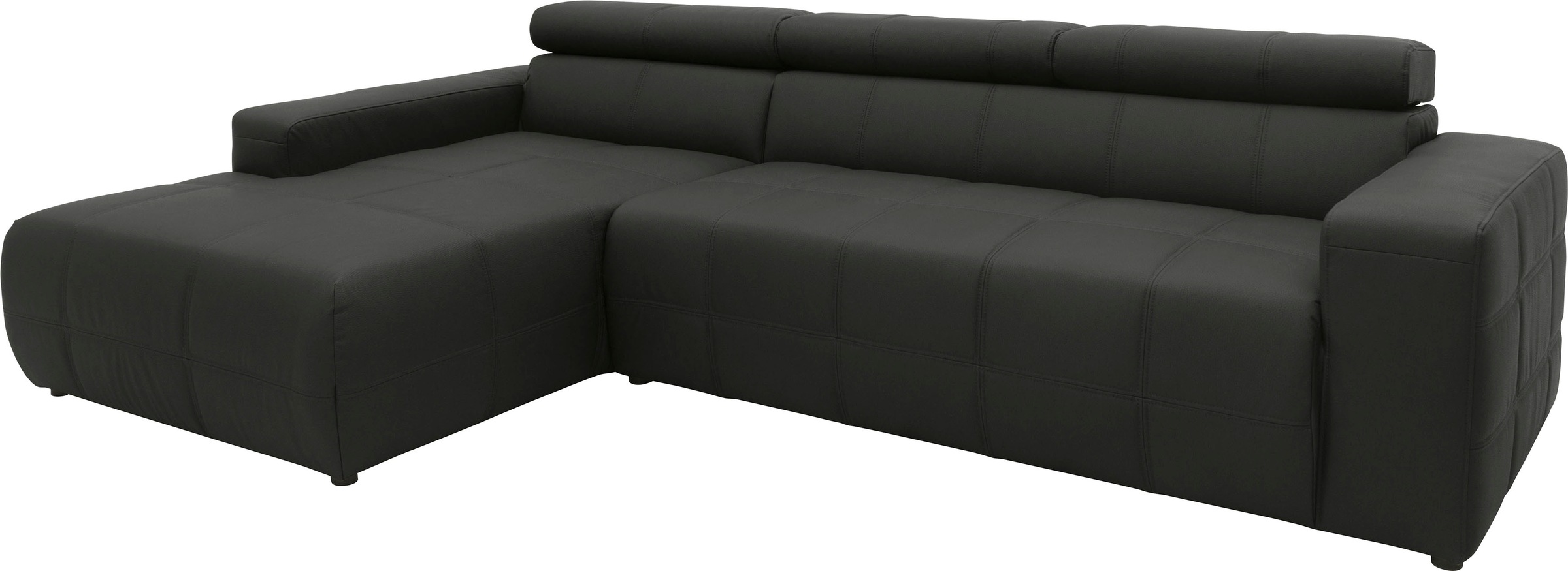 DOMO collection Ecksofa »Brandon B/T/H: 289/177/80 cm, whlw. mit Sitztiefen günstig online kaufen