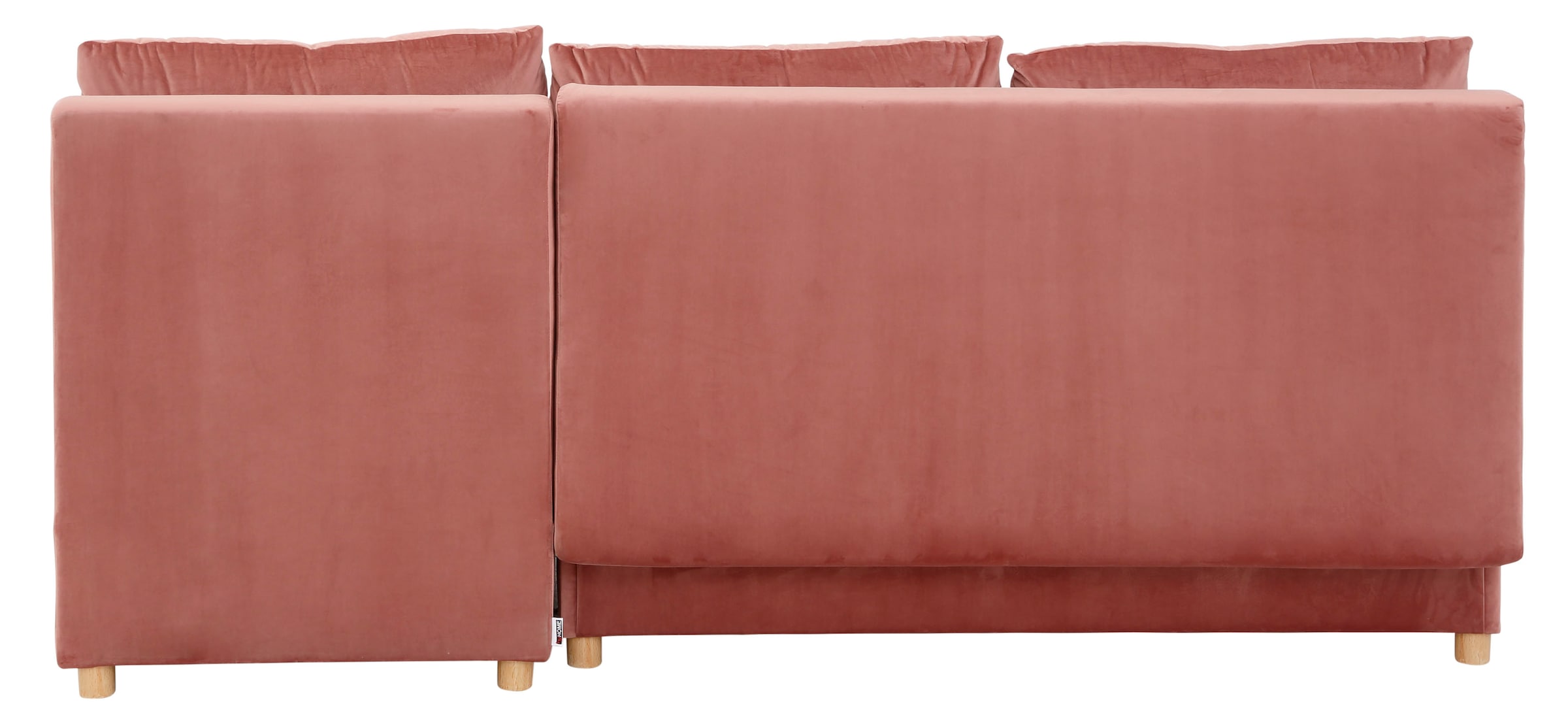 INOSIGN Ecksofa »Mick L-Form«, Longchair links/rechts montierbar, wahlweise mit Bettfunktion