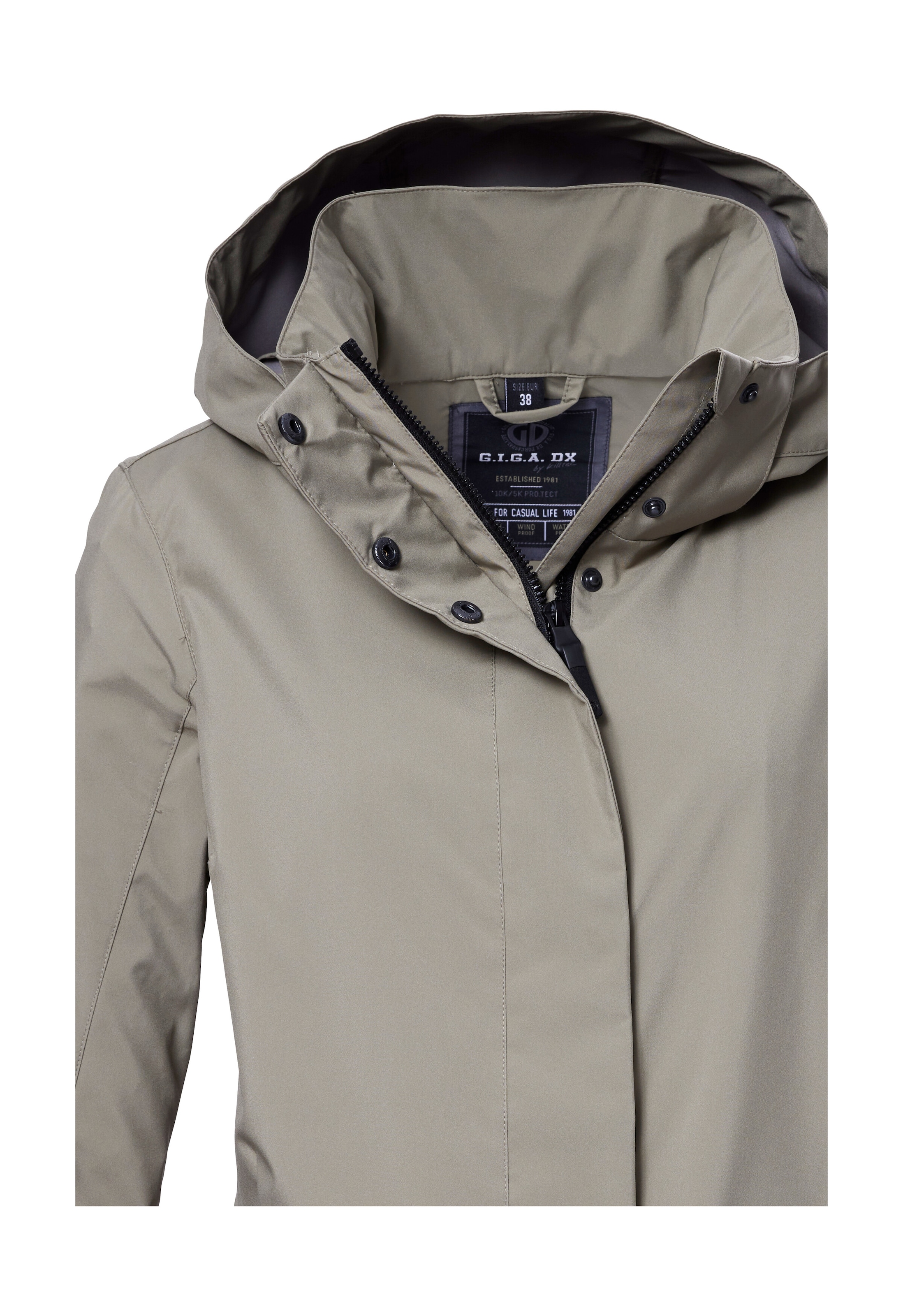 G.I.G.A. DX by killtec Softshellparka »GS 95 WMN SFTSHLL PRK«, Wasser- und windabweisender, atmungsaktiver Softshellparka