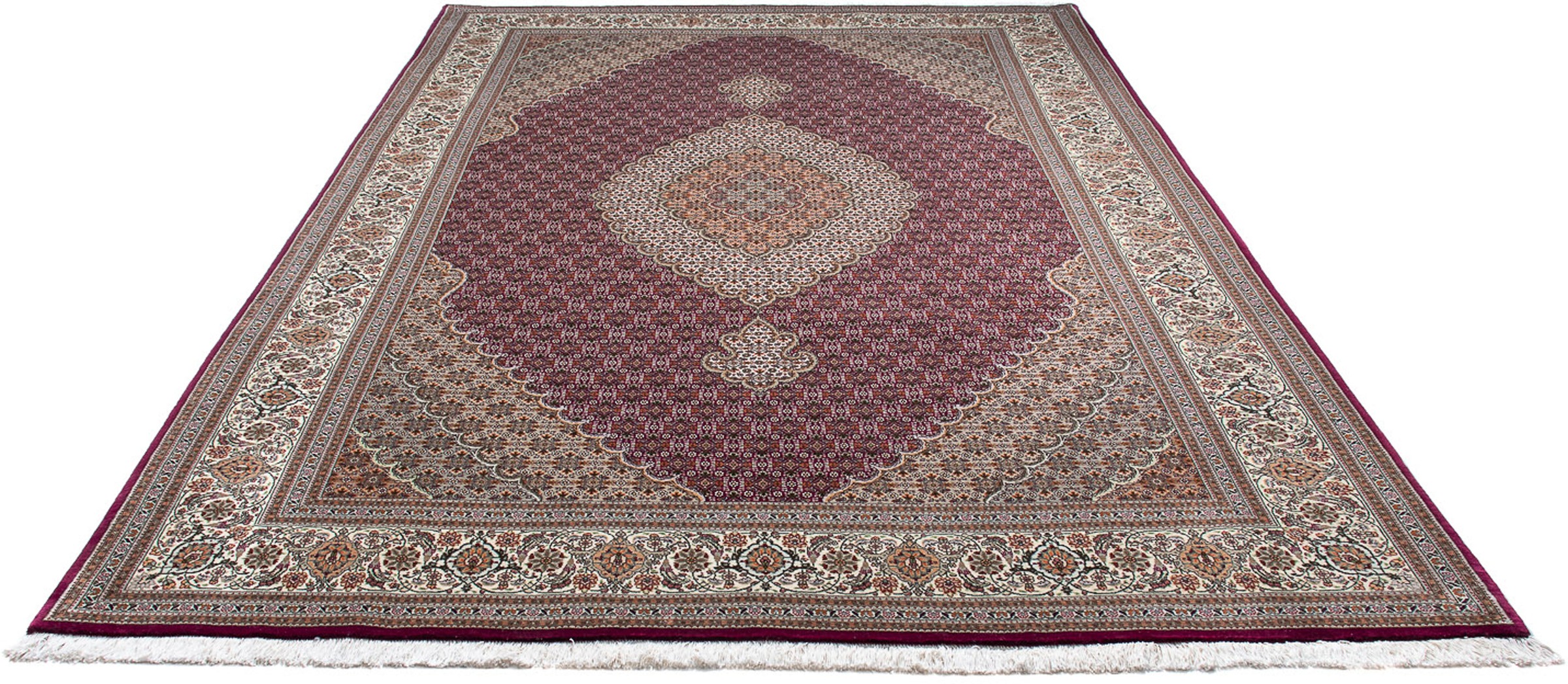 morgenland Orientteppich »Perser - Täbriz - 302 x 203 cm - dunkelrot«, rech günstig online kaufen