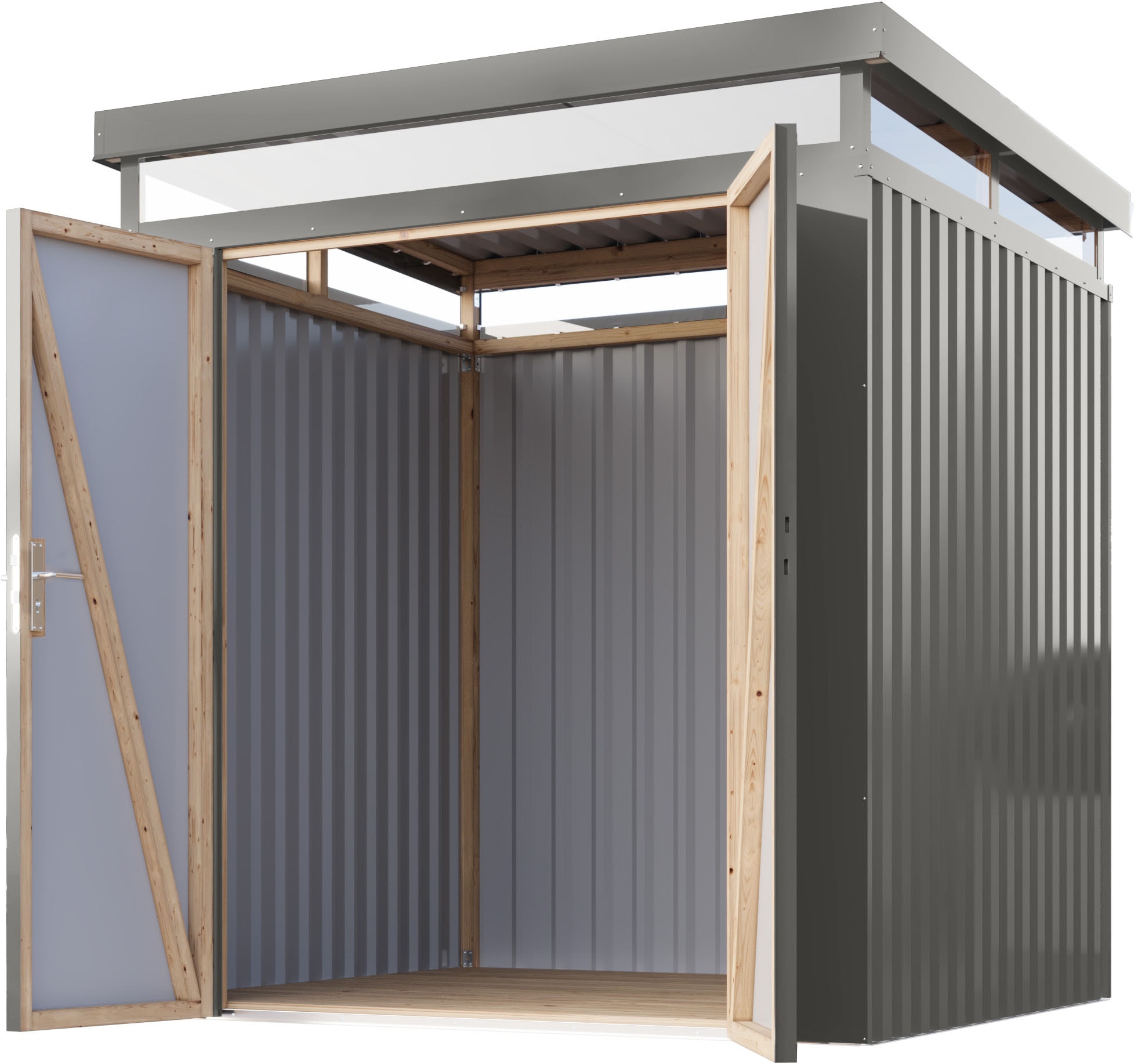 Karibu Gerätehaus »Titanium 2« Made in Germany