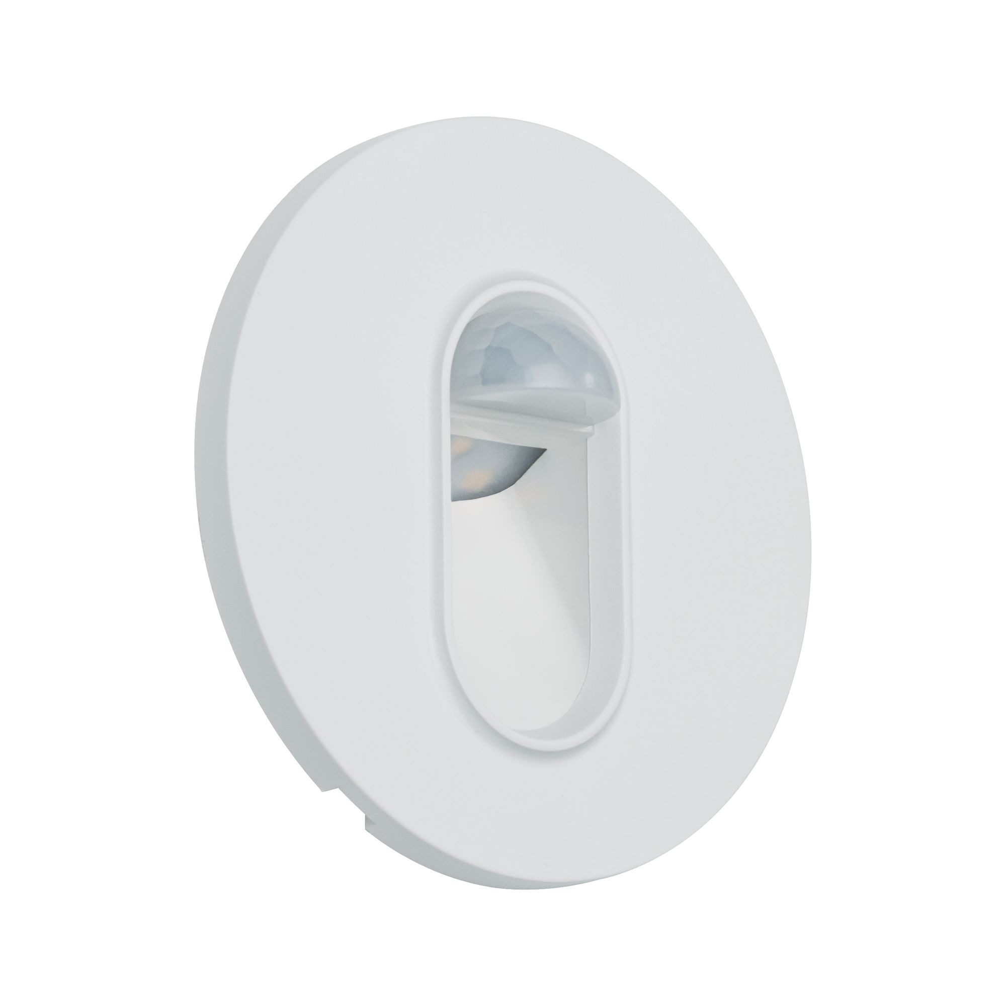 Paulmann LED Wandleuchte »Einbauleuchte rund Weiß 2,7W«, 1 flammig, mit Bew günstig online kaufen