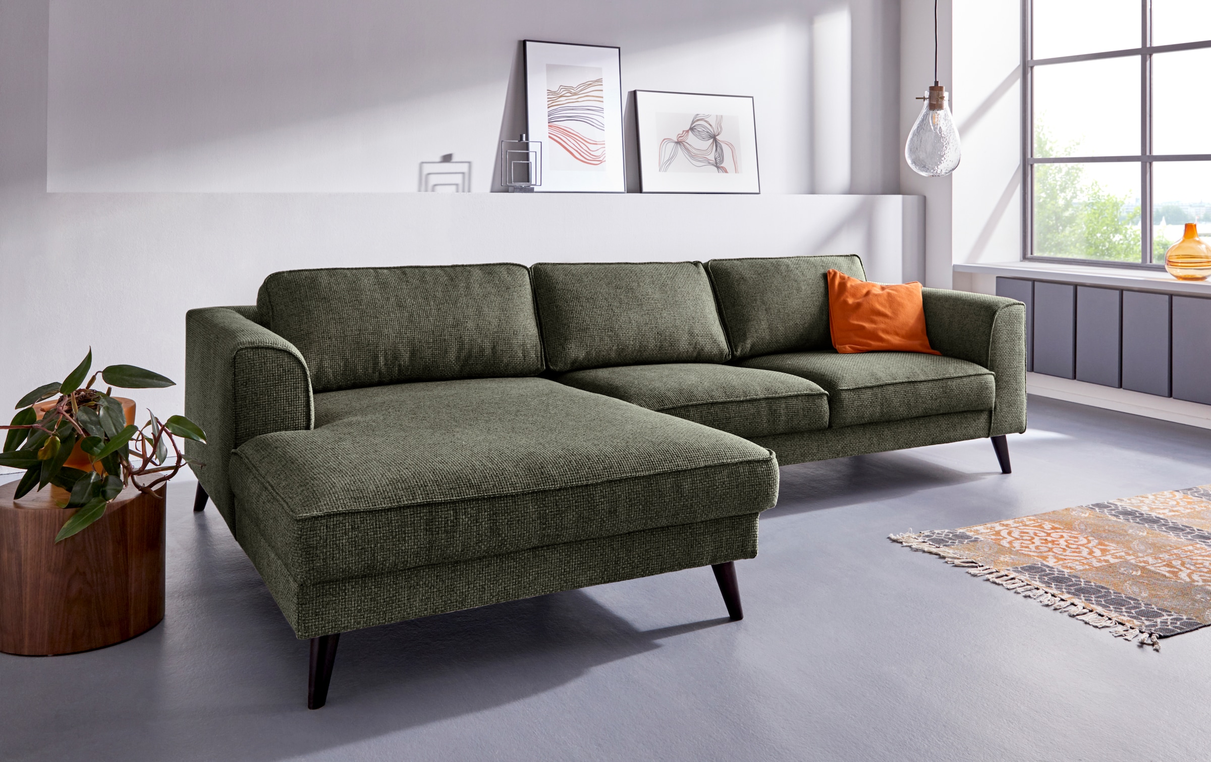 INOSIGN Ecksofa "Lumber Jack, L-Form", in moderner Optik günstig online kaufen