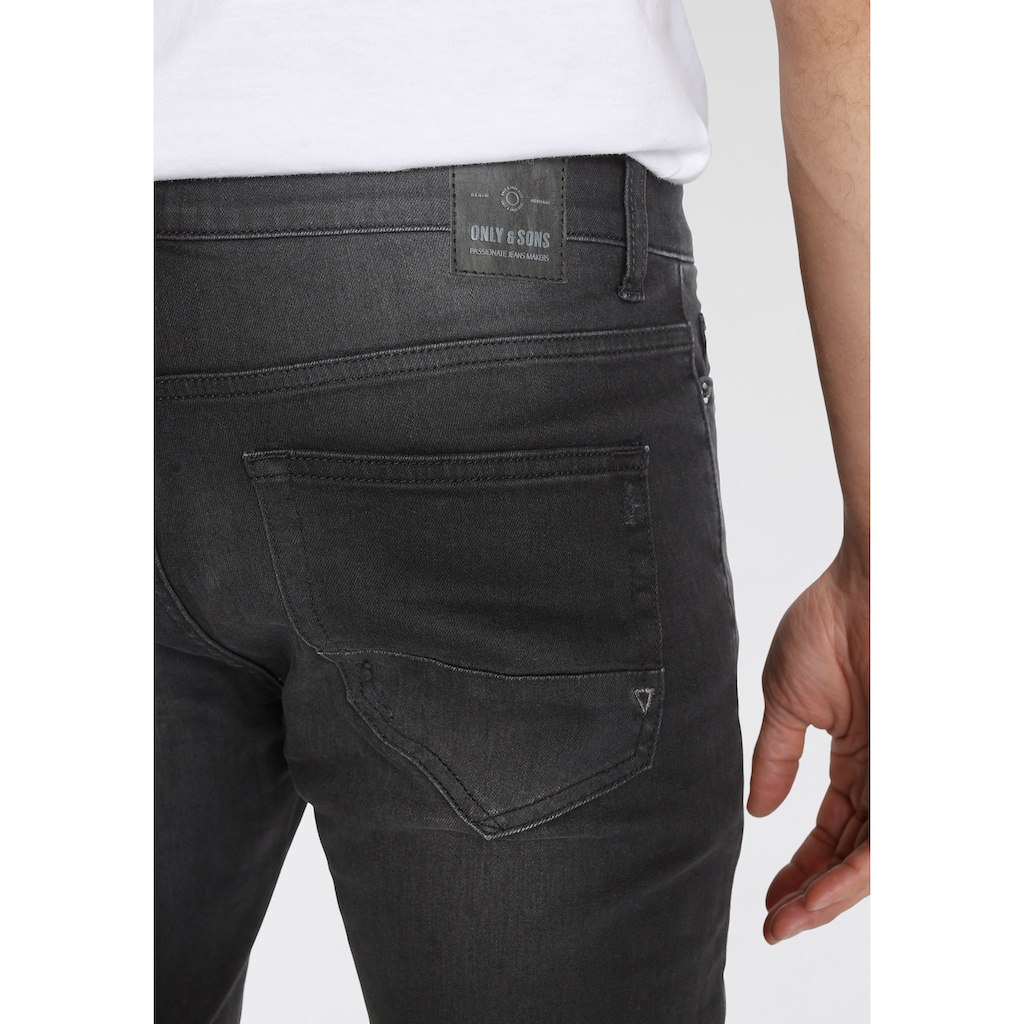 ONLY & SONS Slim-fit-Jeans »OS BLACK 5497 JEANS CS«