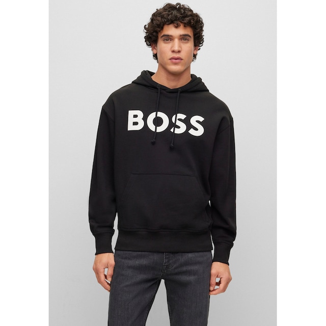 BOSS ORANGE Sweatshirt »WebasicHood«, mit weißem Logodruck online bestellen
