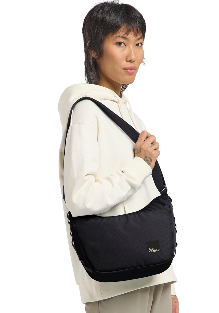 JACK WOLFSKIN Schultertasche »ROSE« black