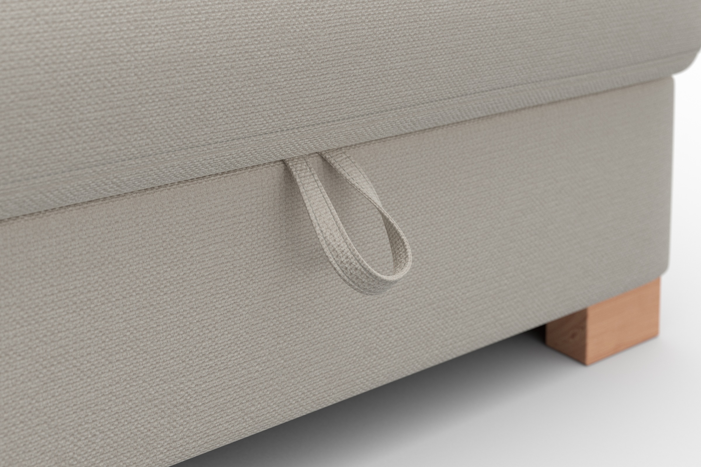 sit&more Wohnlandschaft »Quincy U-Form«, wahlweise mit Bettfunktion und Bettkasten