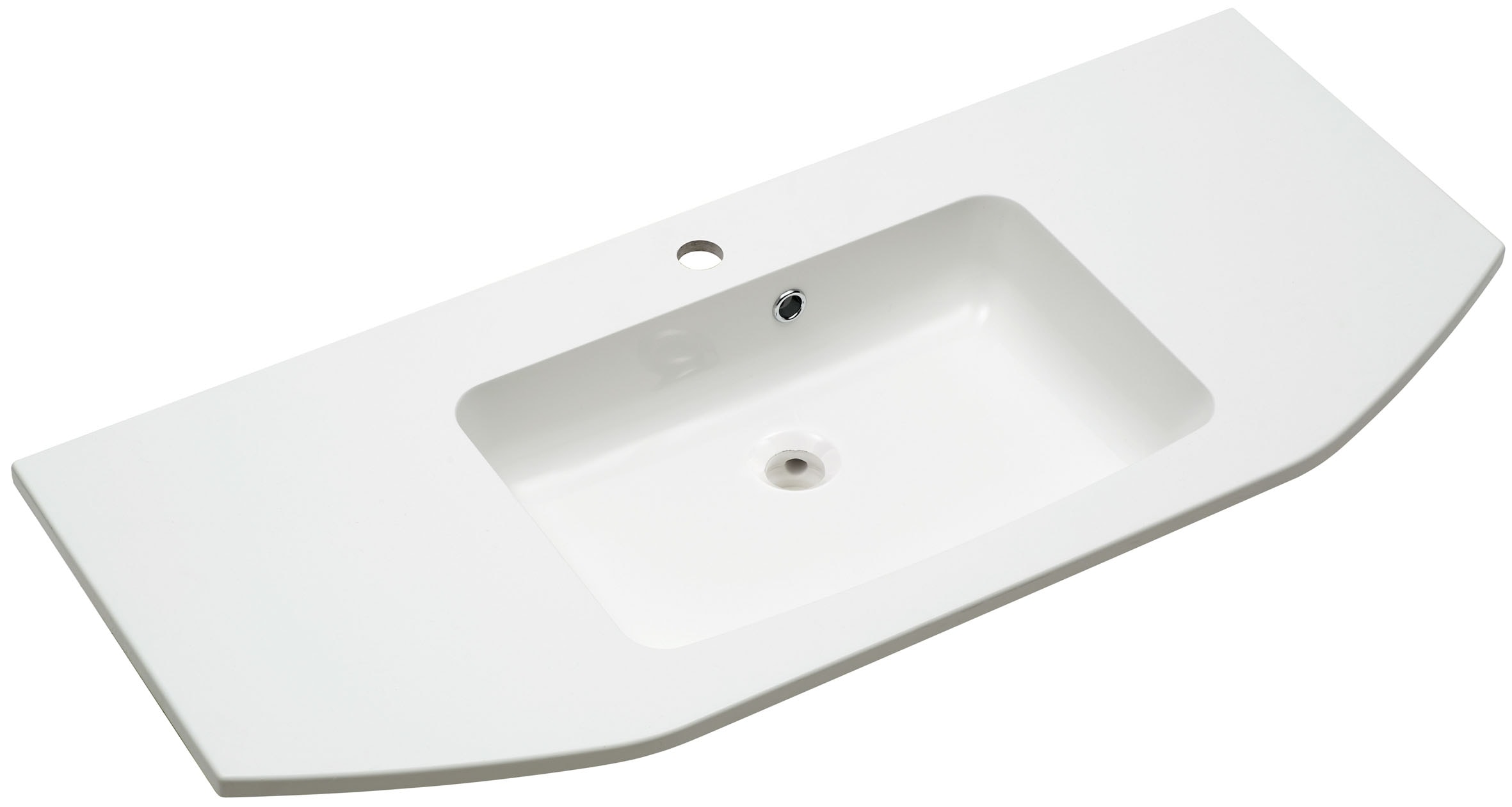 Saphir Waschtisch »Quicket 318, mit Mineralmarmorbecken, 112cm breit« 2 Stk. tlg.