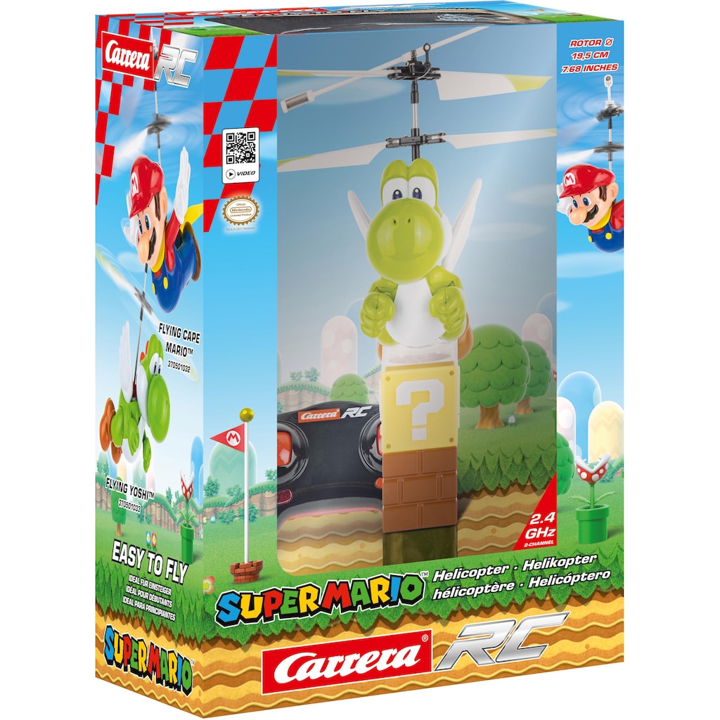 Carrera® RC-Helikopter »Carrera® RC Flieger Super Mario™, Flying Yoshi™«