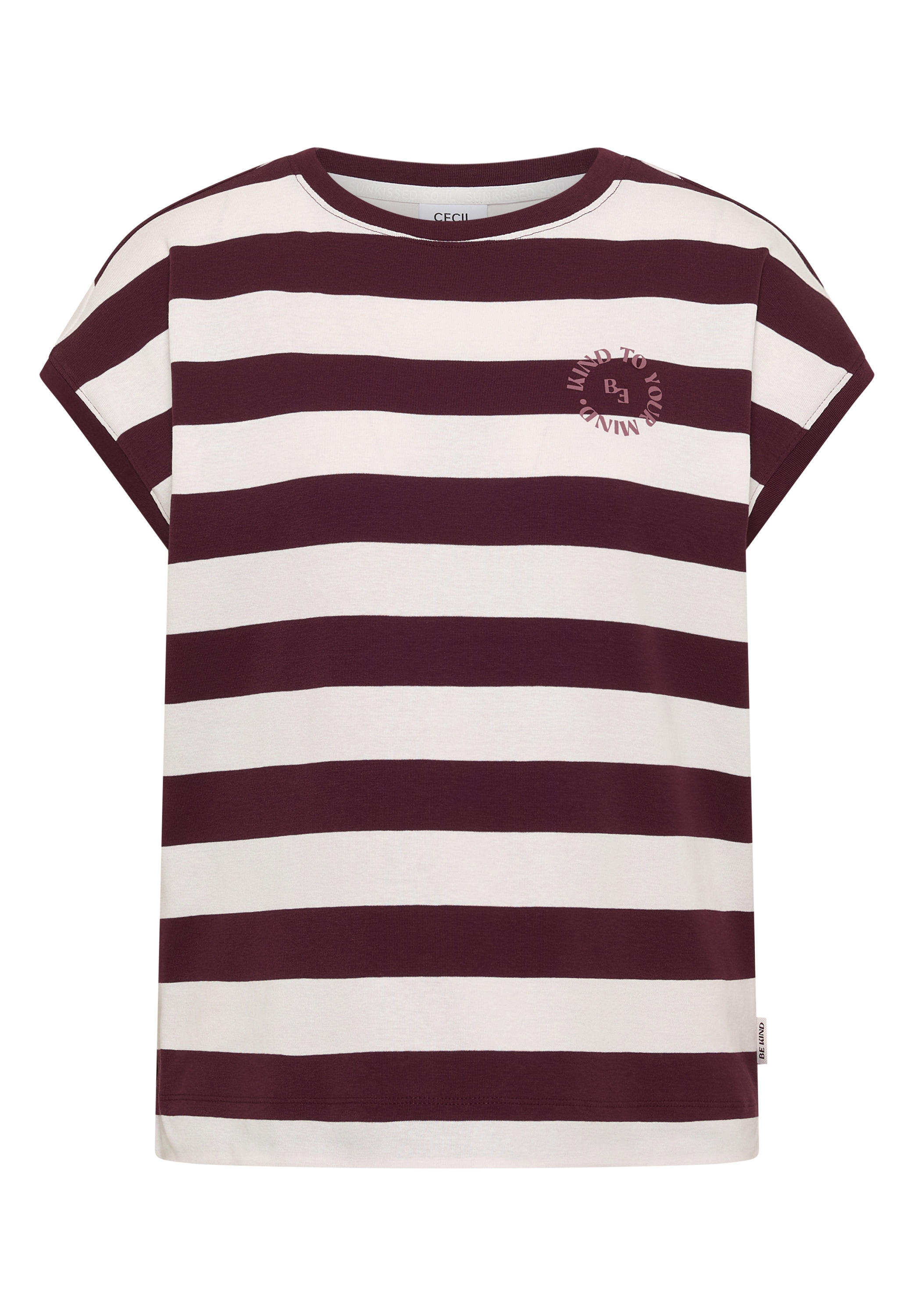 Cecil T-Shirt Mit Printdetail