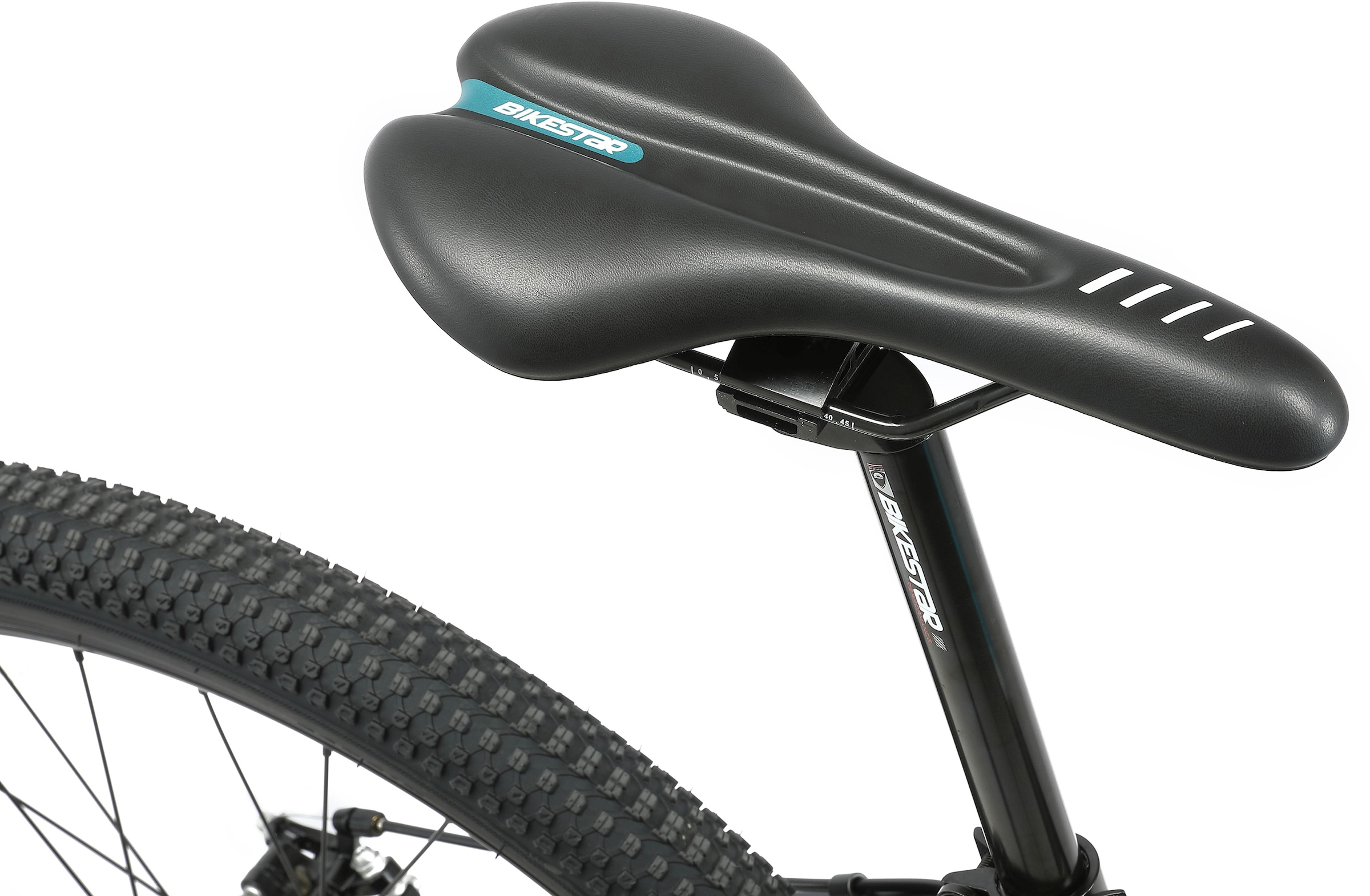 Bikestar Mountainbike, 21 Gang, Shimano, RD-TY300 Schaltwerk, Kettenschaltung, für Damen und Herren, Kettenschaltung