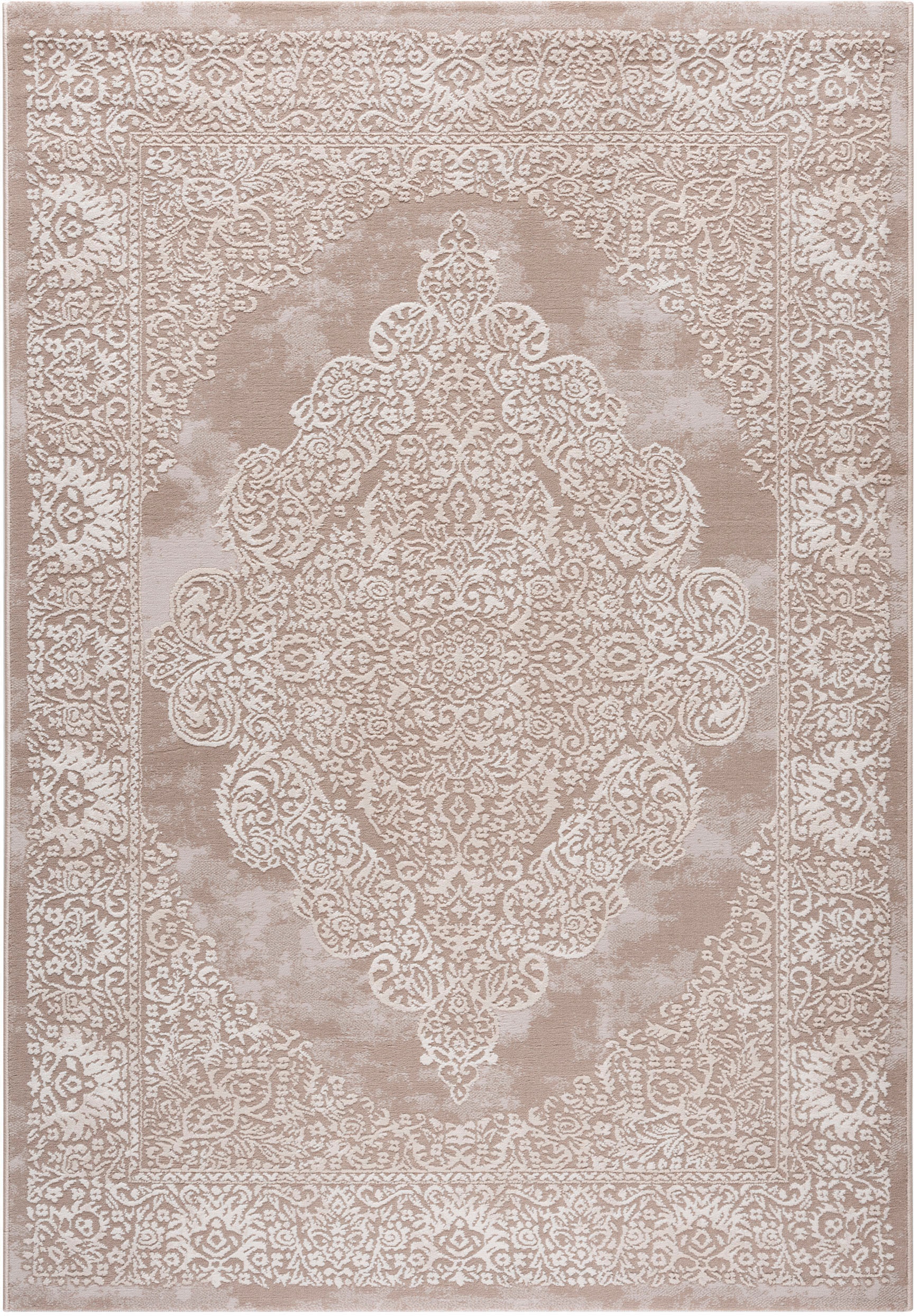 Sehrazat Teppich »Lexa 4000«, rechteckig, 9 mm Höhe, elegantes Vintage Design, prachtvoller 3D-Effekt