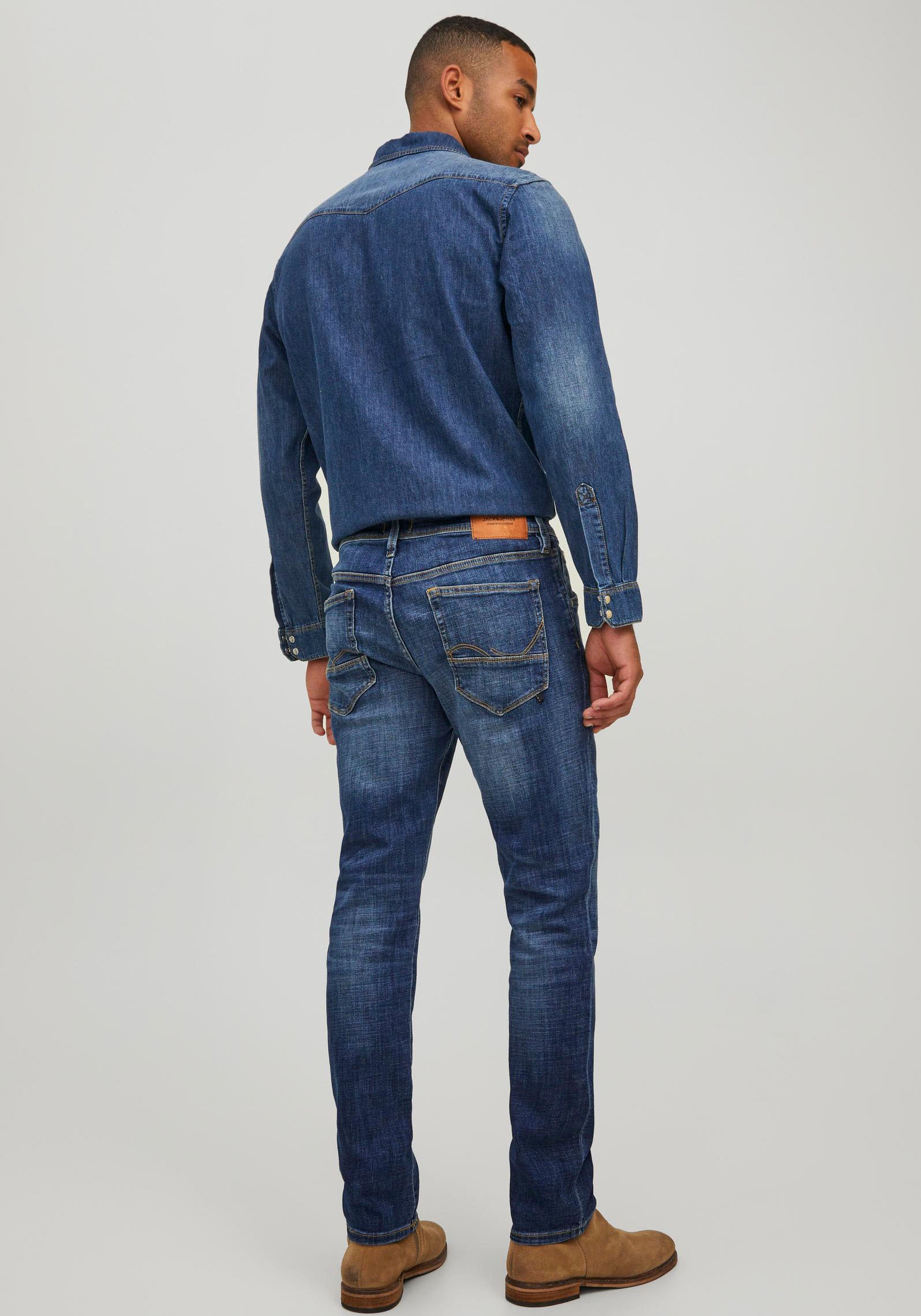 Jack & Jones Slim-fit-Jeans »JJIGLENN JJFOX AGI 304 50SPS NOOS«