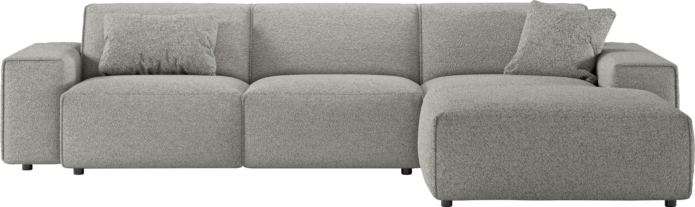 andas Ecksofa »Glimminge auch in Breitcord, Feincord, Bouclé + Easy care-Bezug«, L-Form, Breite 294, Zierkissen